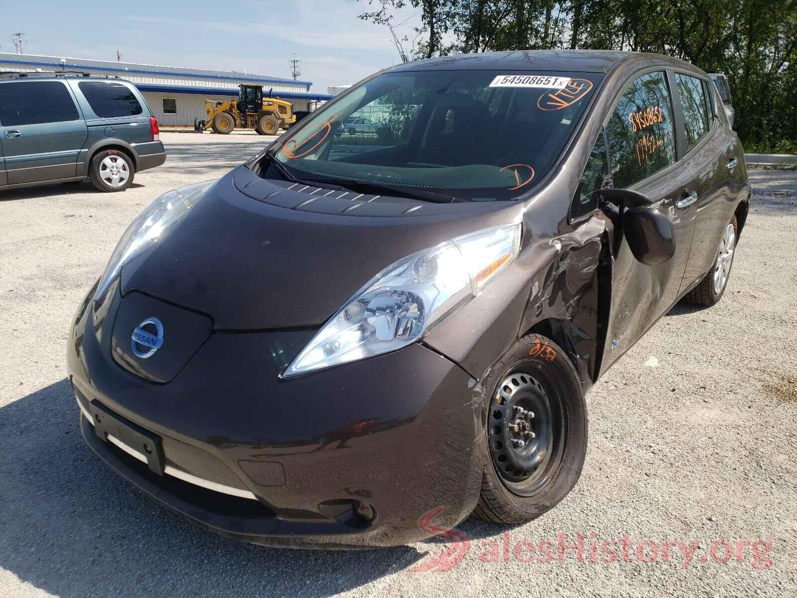 1N4AZ0CP0GC304057 2016 NISSAN LEAF