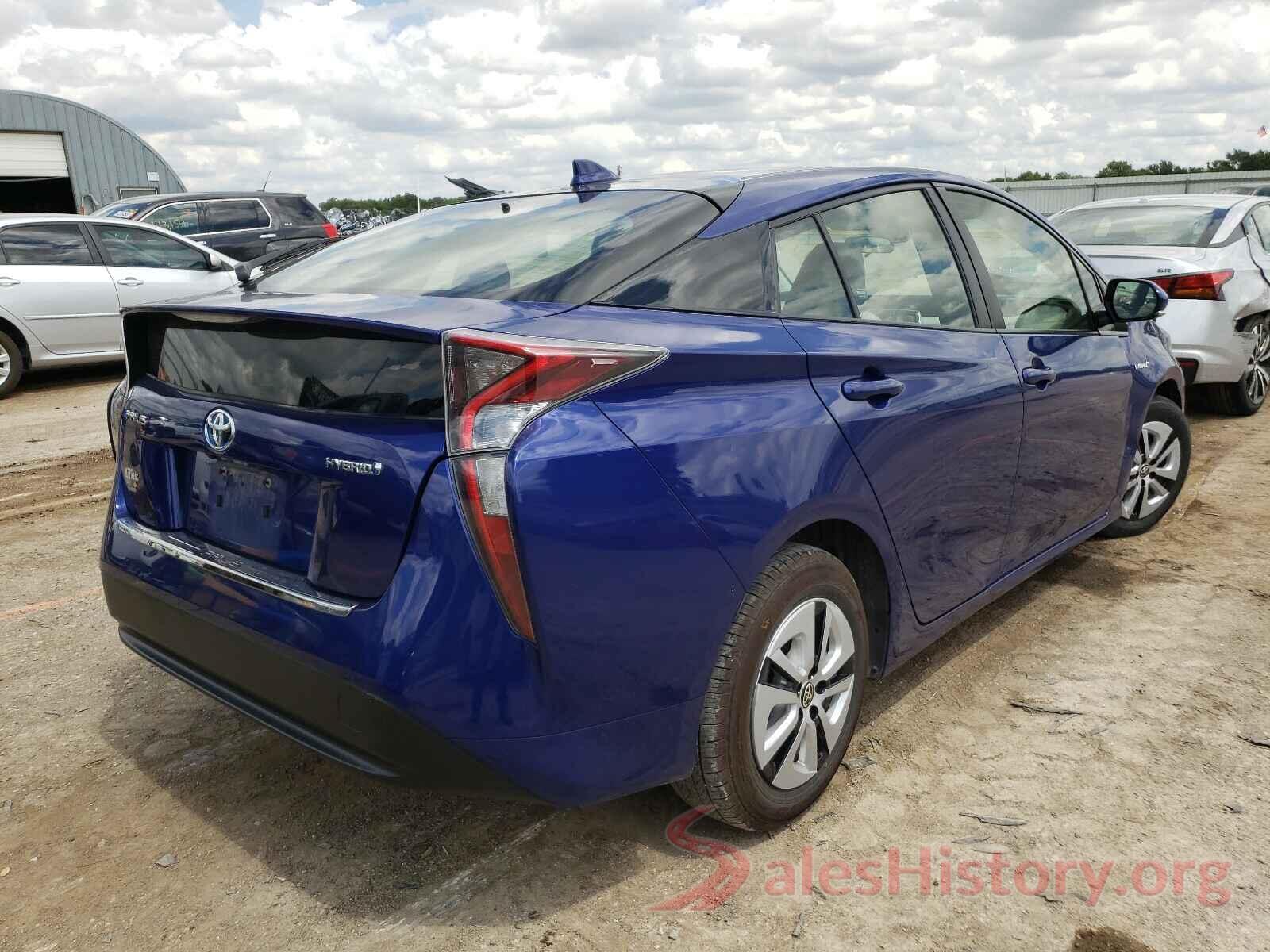 JTDKARFU7G3509032 2016 TOYOTA PRIUS