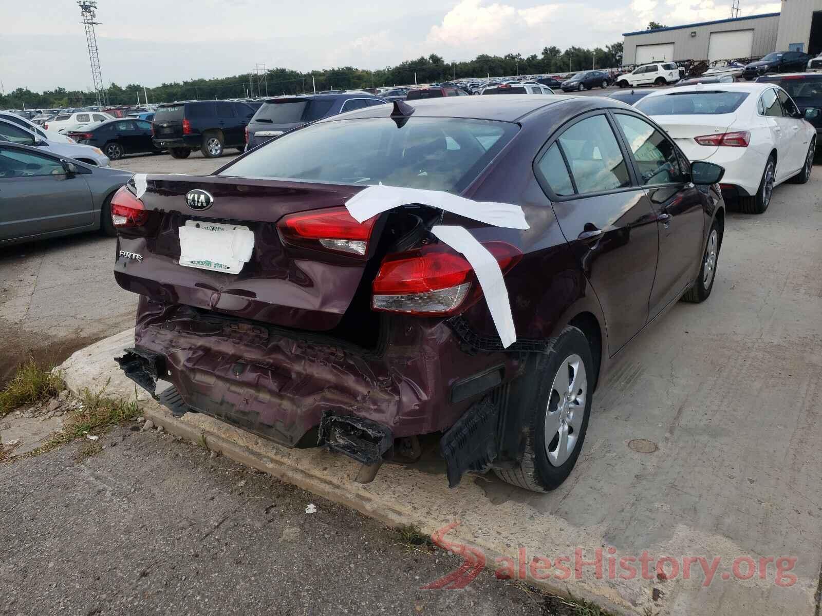 3KPFK4A79JE169854 2018 KIA FORTE