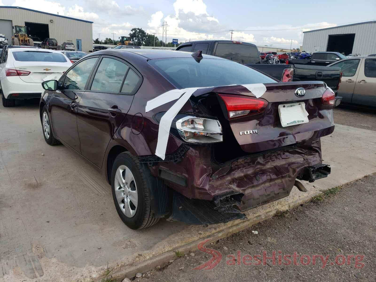 3KPFK4A79JE169854 2018 KIA FORTE