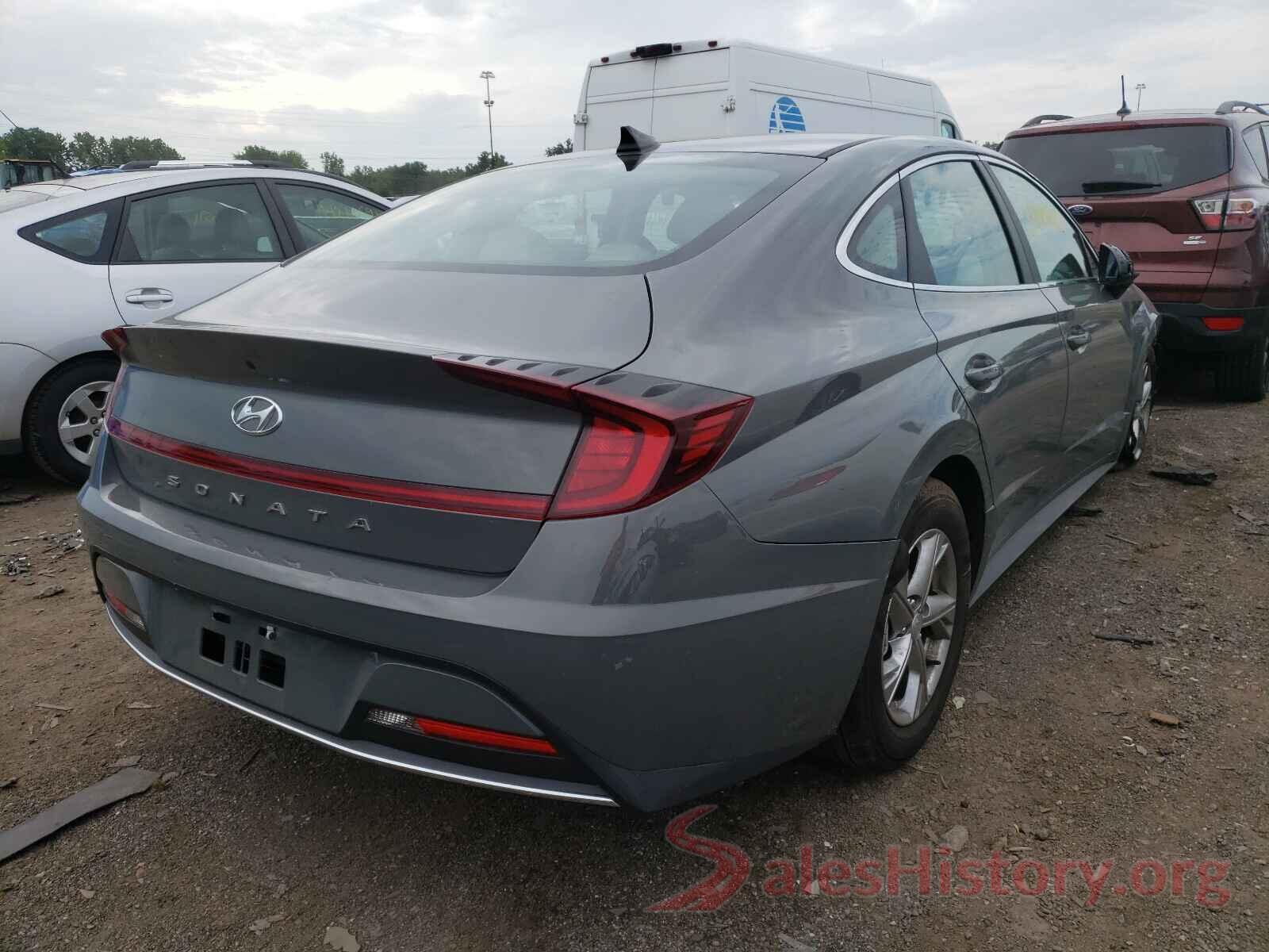 5NPEG4JA2MH124599 2021 HYUNDAI SONATA