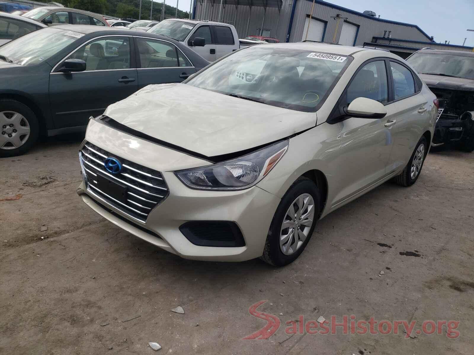 3KPC24A3XKE050888 2019 HYUNDAI ACCENT