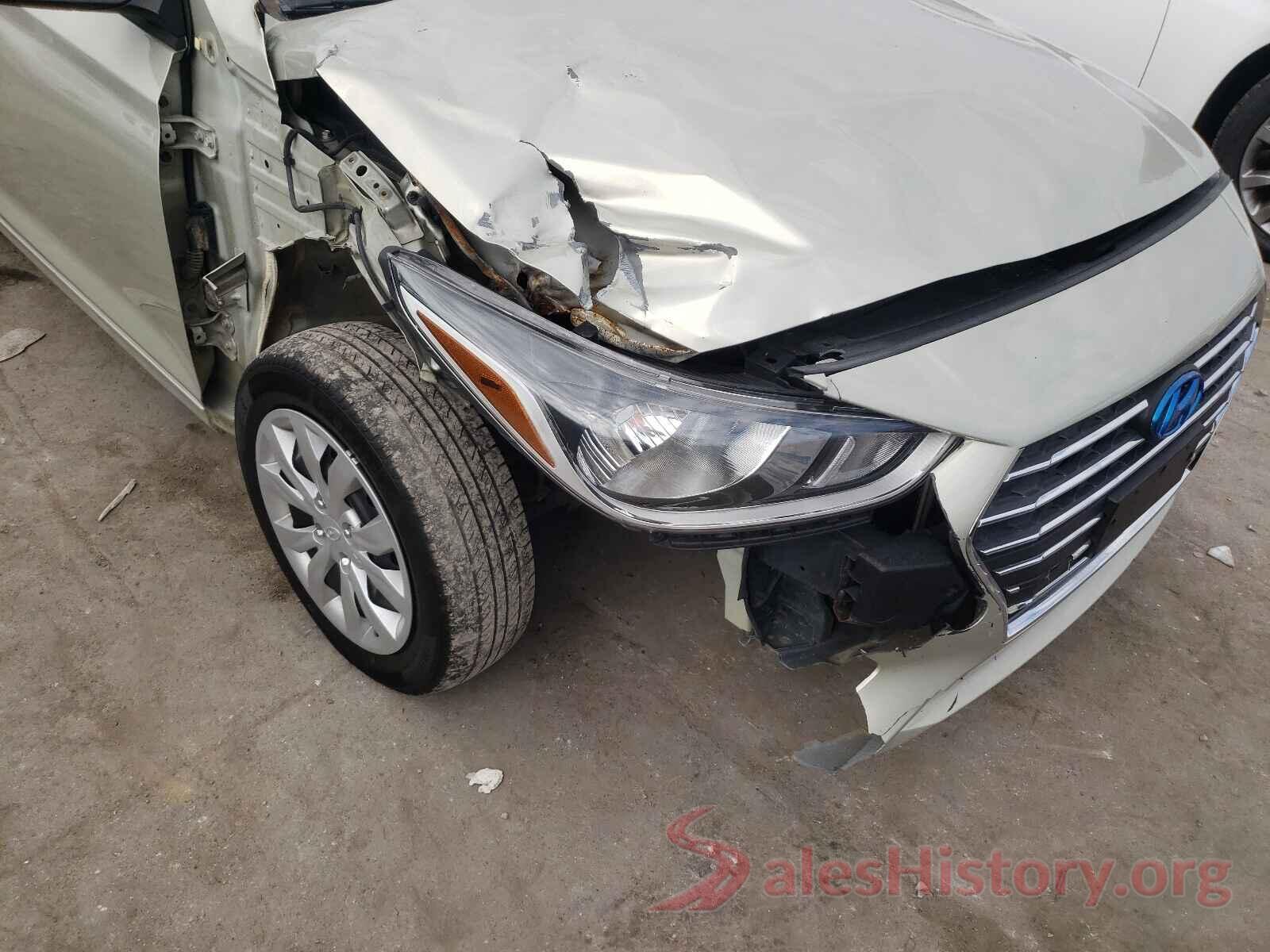 3KPC24A3XKE050888 2019 HYUNDAI ACCENT