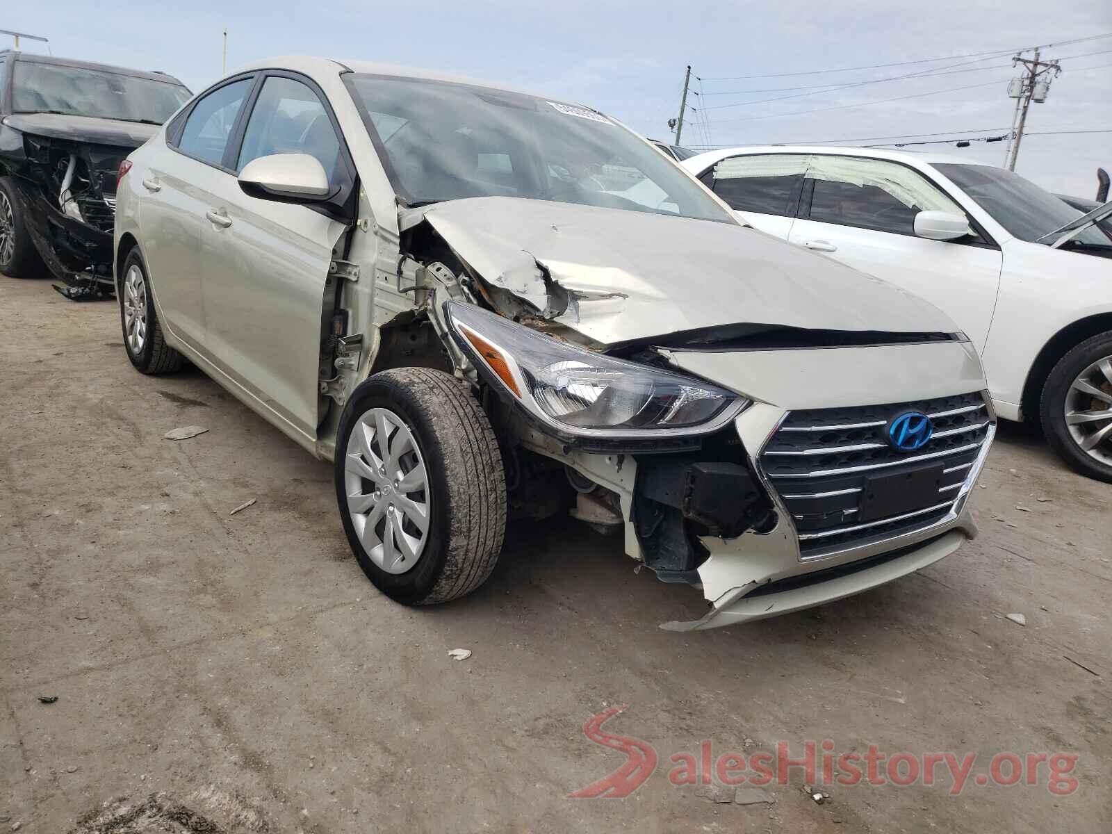 3KPC24A3XKE050888 2019 HYUNDAI ACCENT