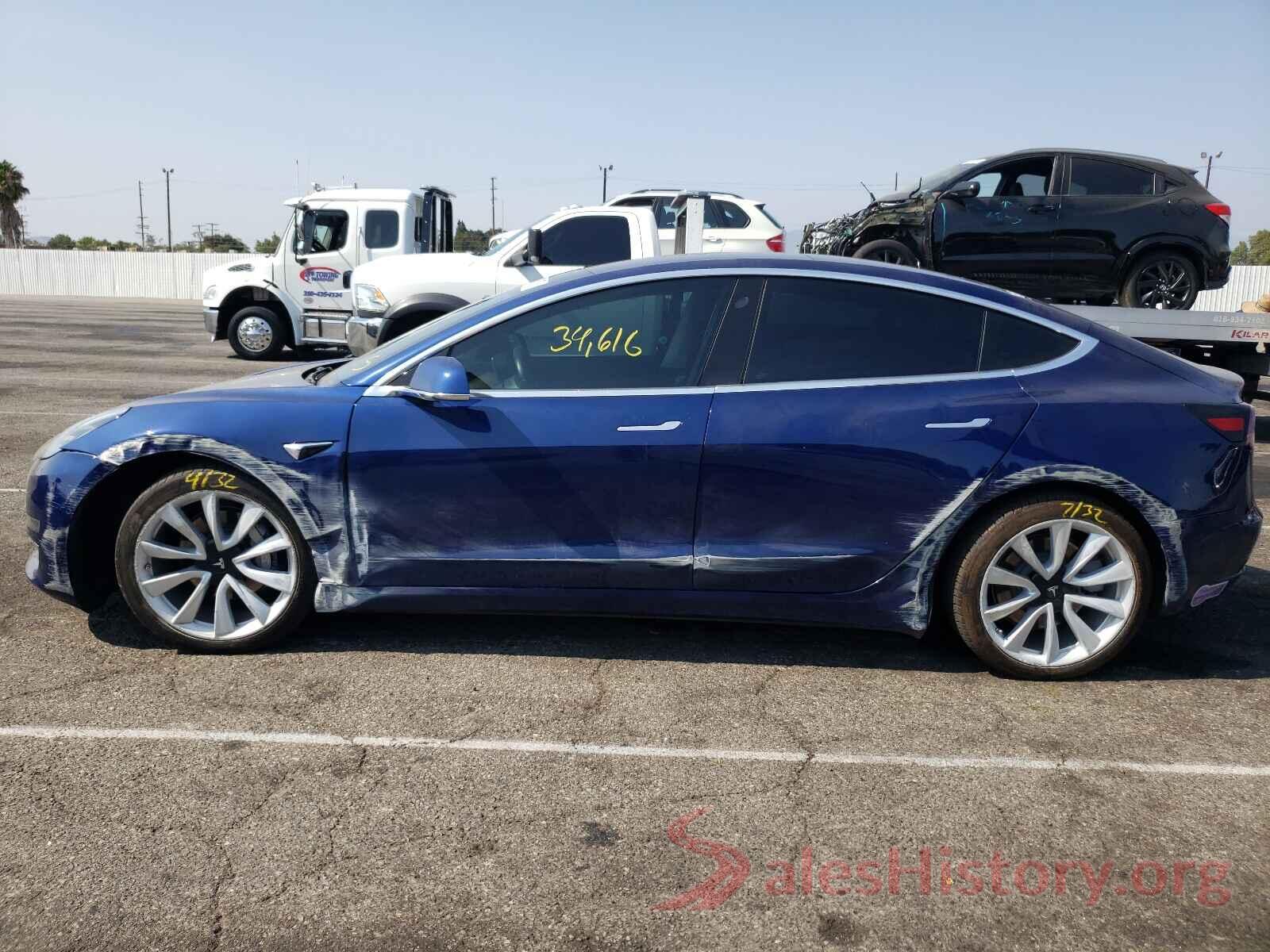 5YJ3E1EA1JF164351 2018 TESLA MODEL 3