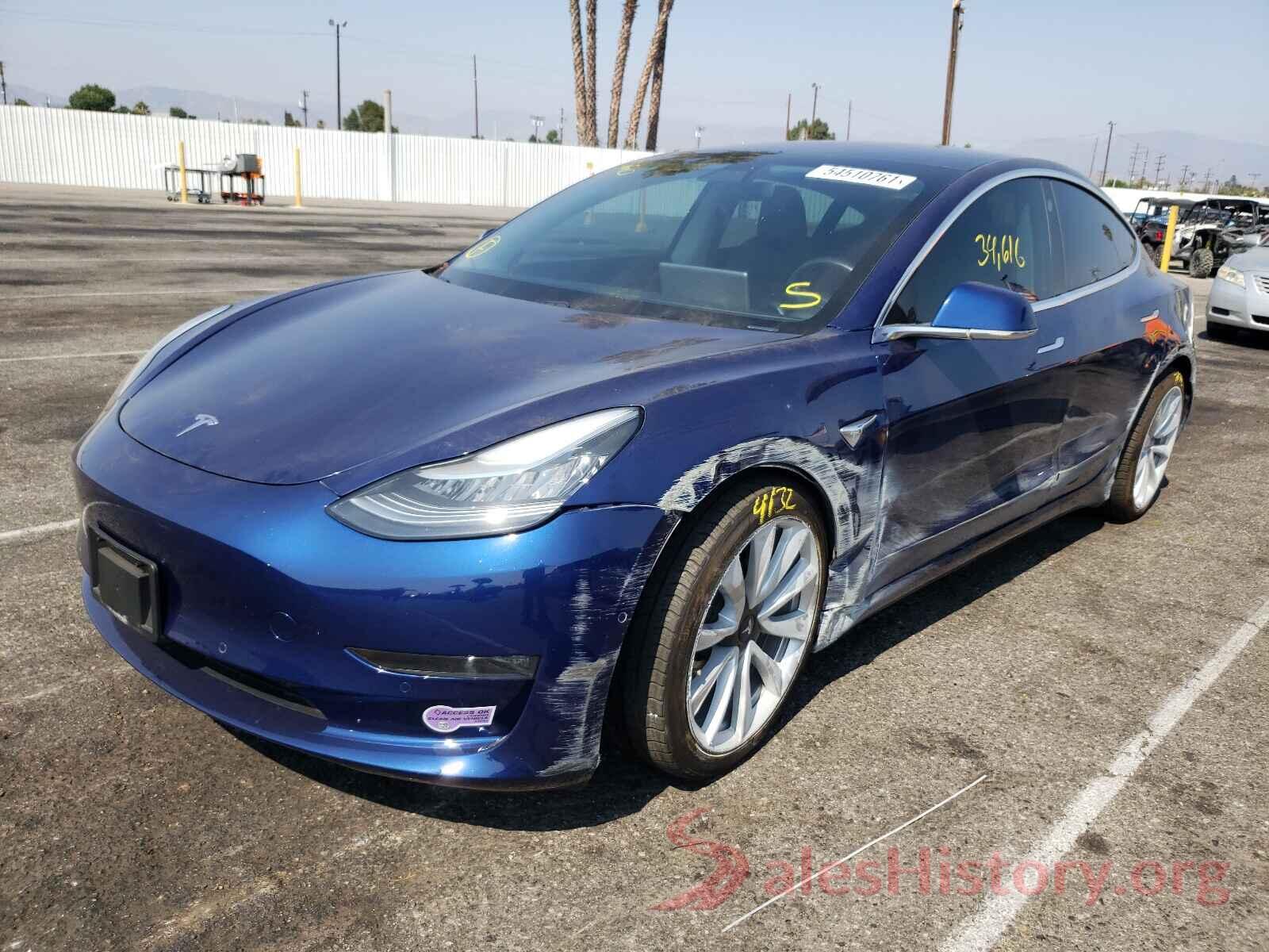 5YJ3E1EA1JF164351 2018 TESLA MODEL 3