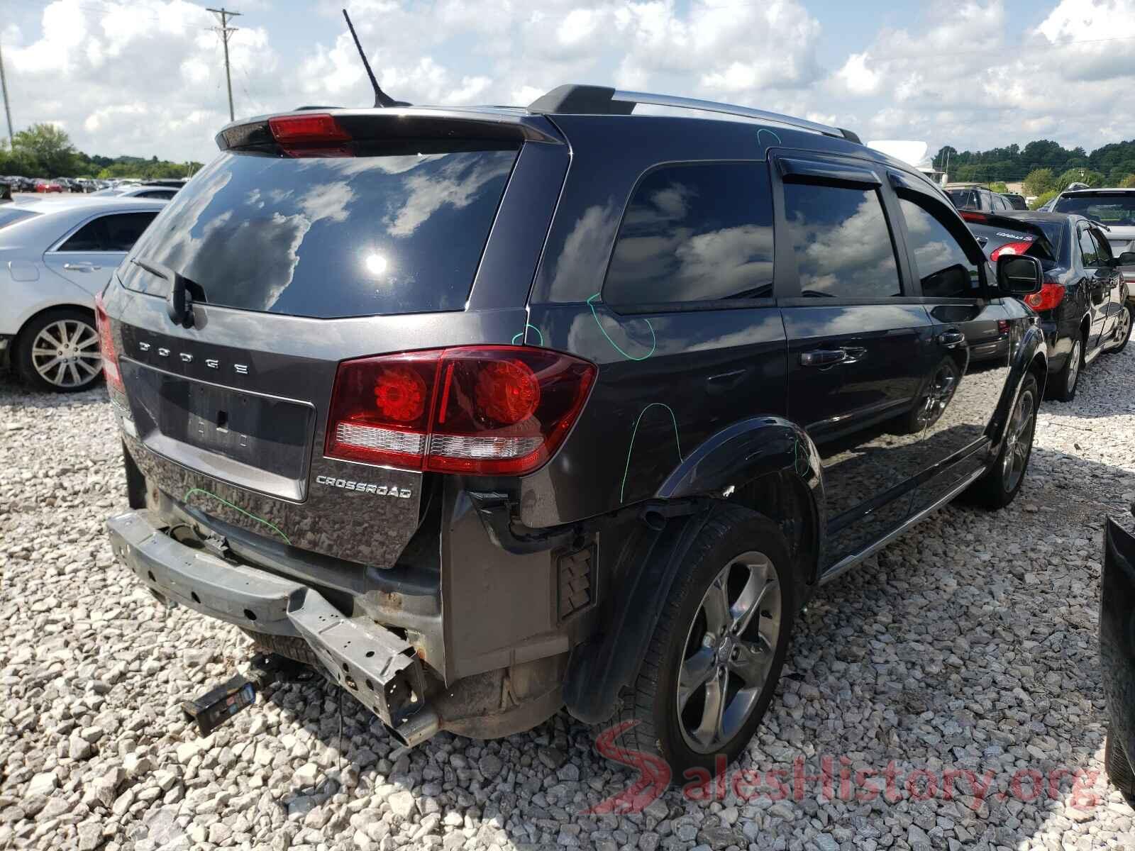 3C4PDDGG9HT574950 2017 DODGE JOURNEY