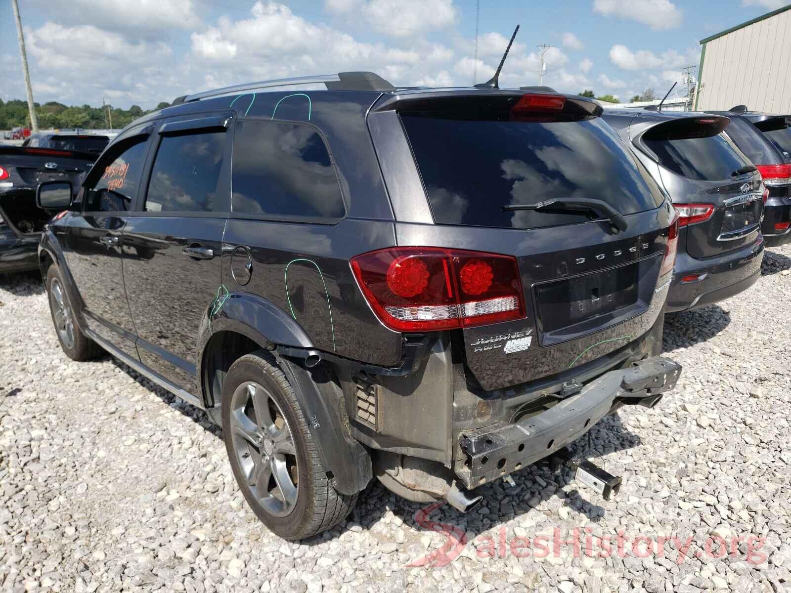 3C4PDDGG9HT574950 2017 DODGE JOURNEY