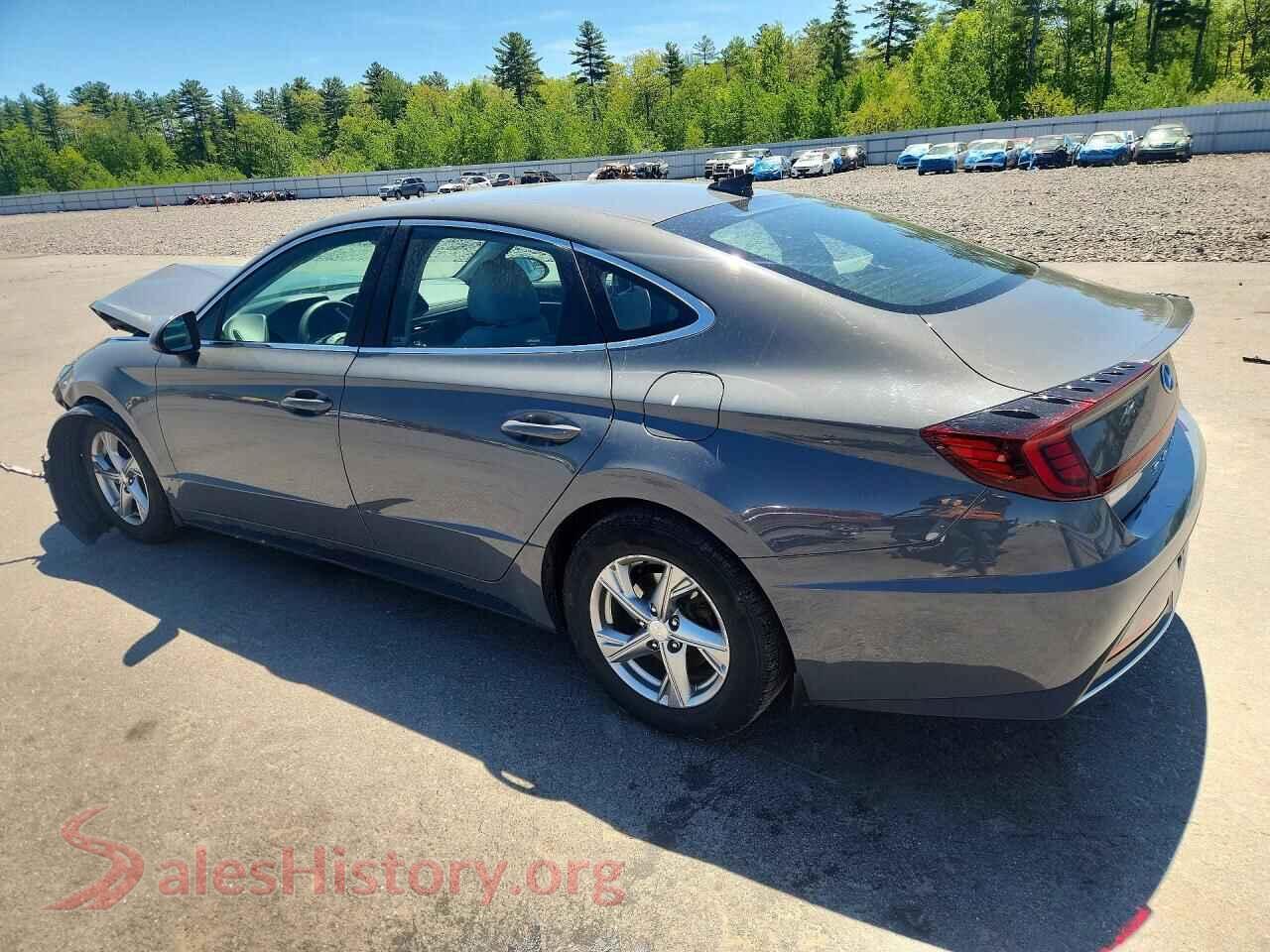 2020 HYUNDAI SONATA VIN 5NPEG4JA1LH021155, front view