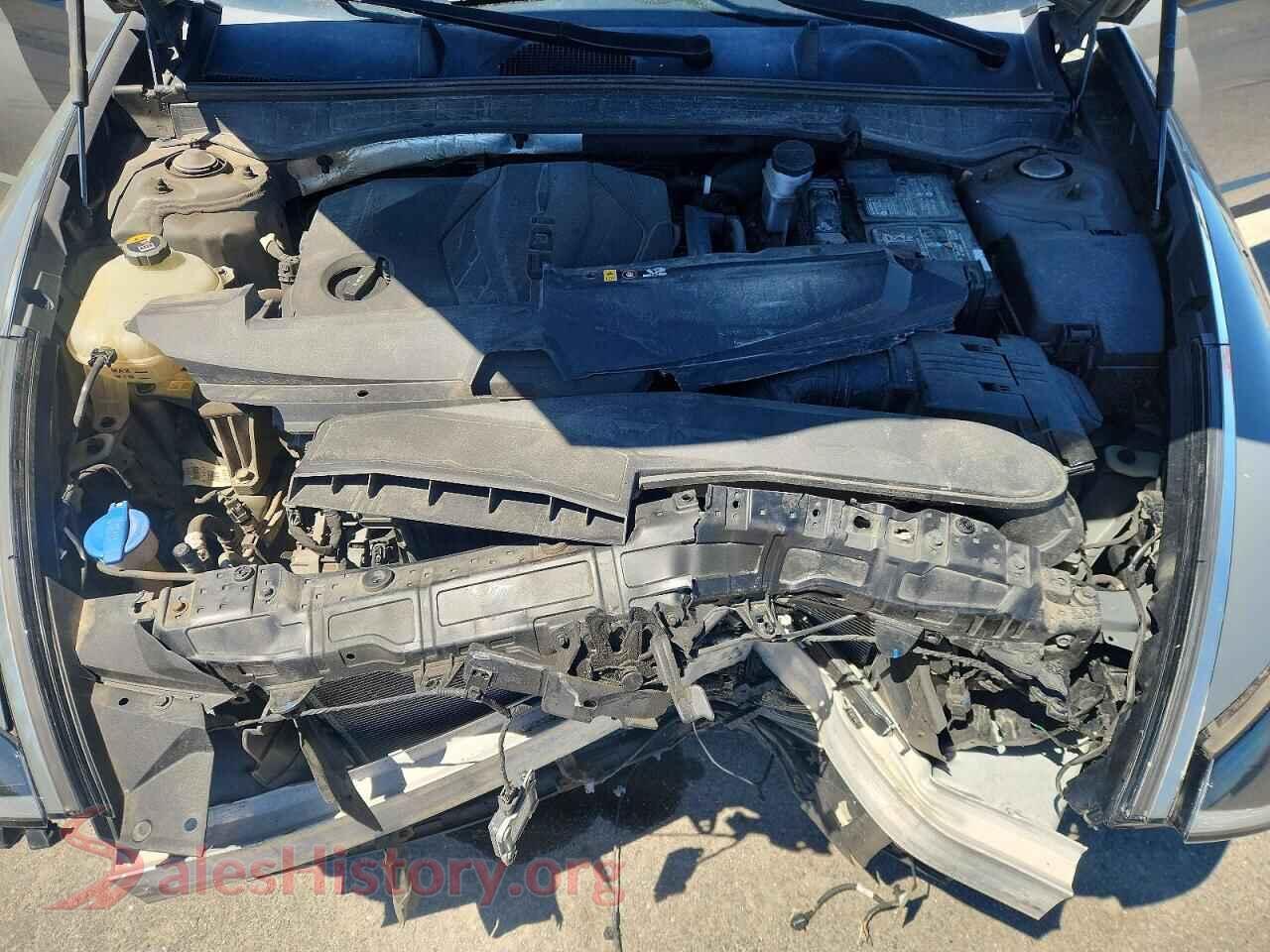 2020 HYUNDAI SONATA VIN 5NPEG4JA1LH021155, VIN plate