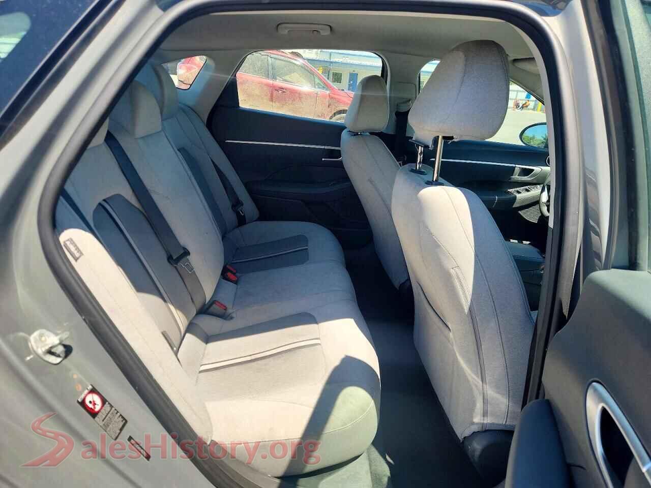 2020 HYUNDAI SONATA VIN 5NPEG4JA1LH021155, odometer mileage