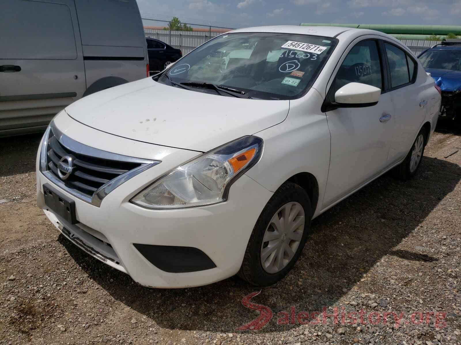 3N1CN7AP1GL815603 2016 NISSAN VERSA