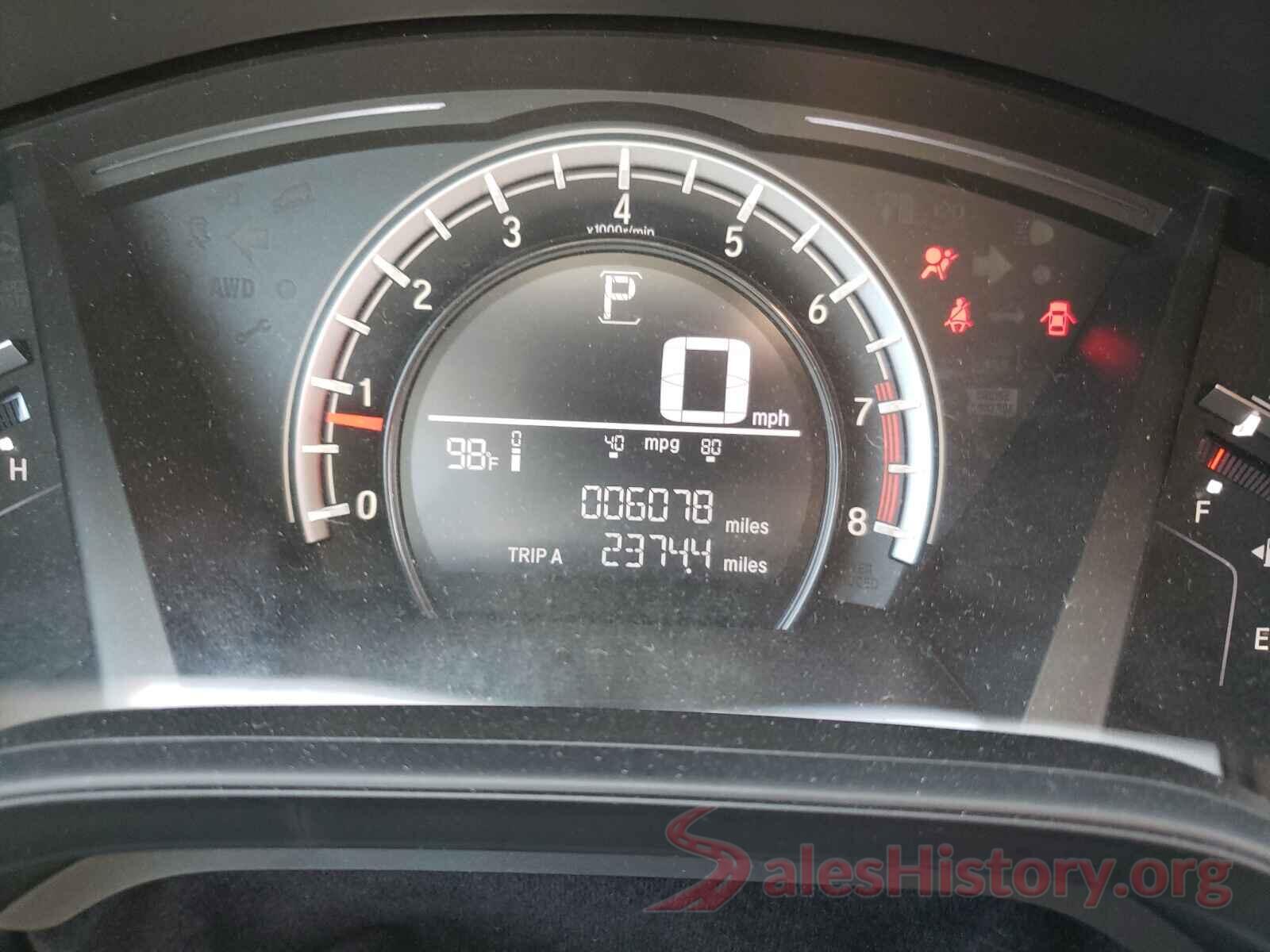 2HKRW5H32KH413433 2019 HONDA CRV