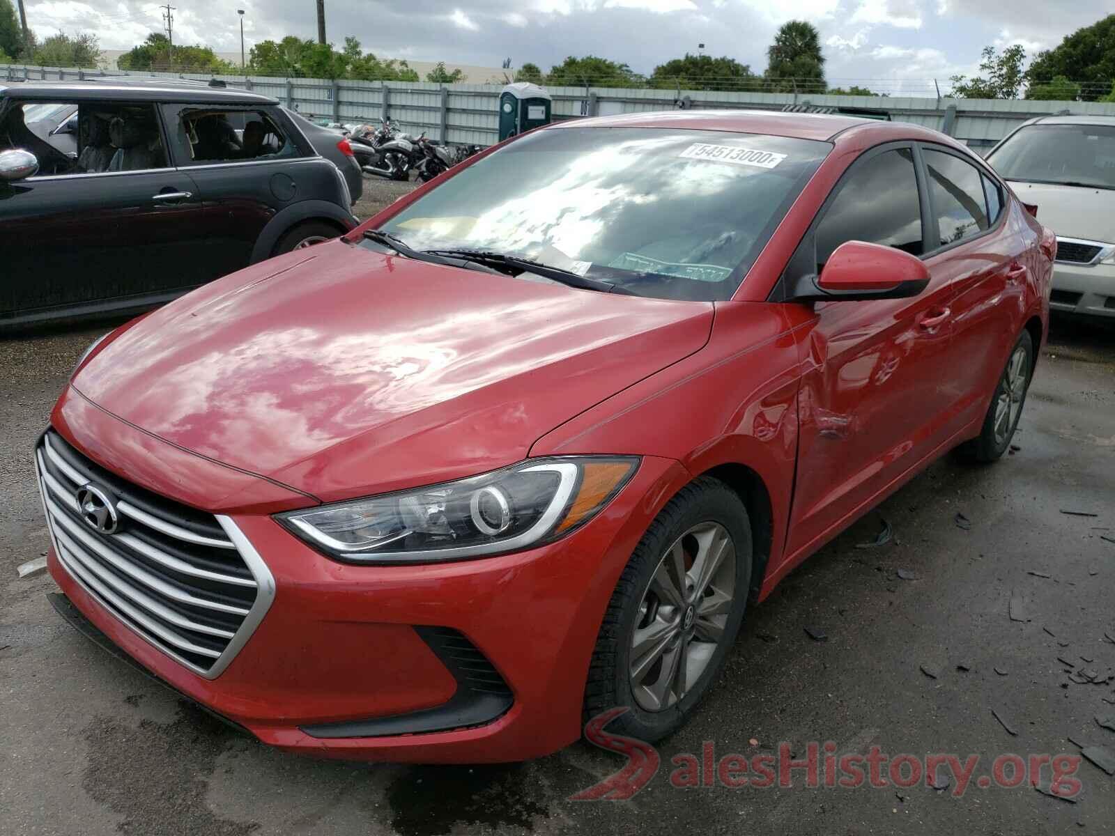 5NPD84LF6JH222791 2018 HYUNDAI ELANTRA