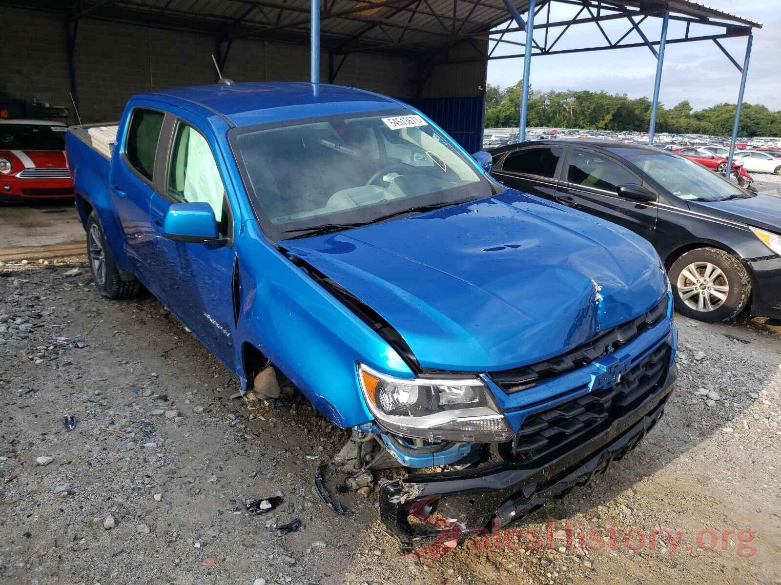 1GCGSBEA9M1157919 2021 CHEVROLET COLORADO