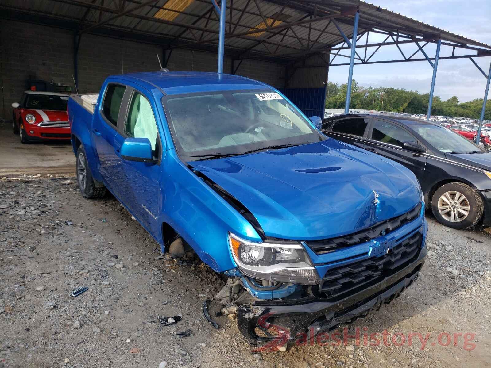 1GCGSBEA9M1157919 2021 CHEVROLET COLORADO