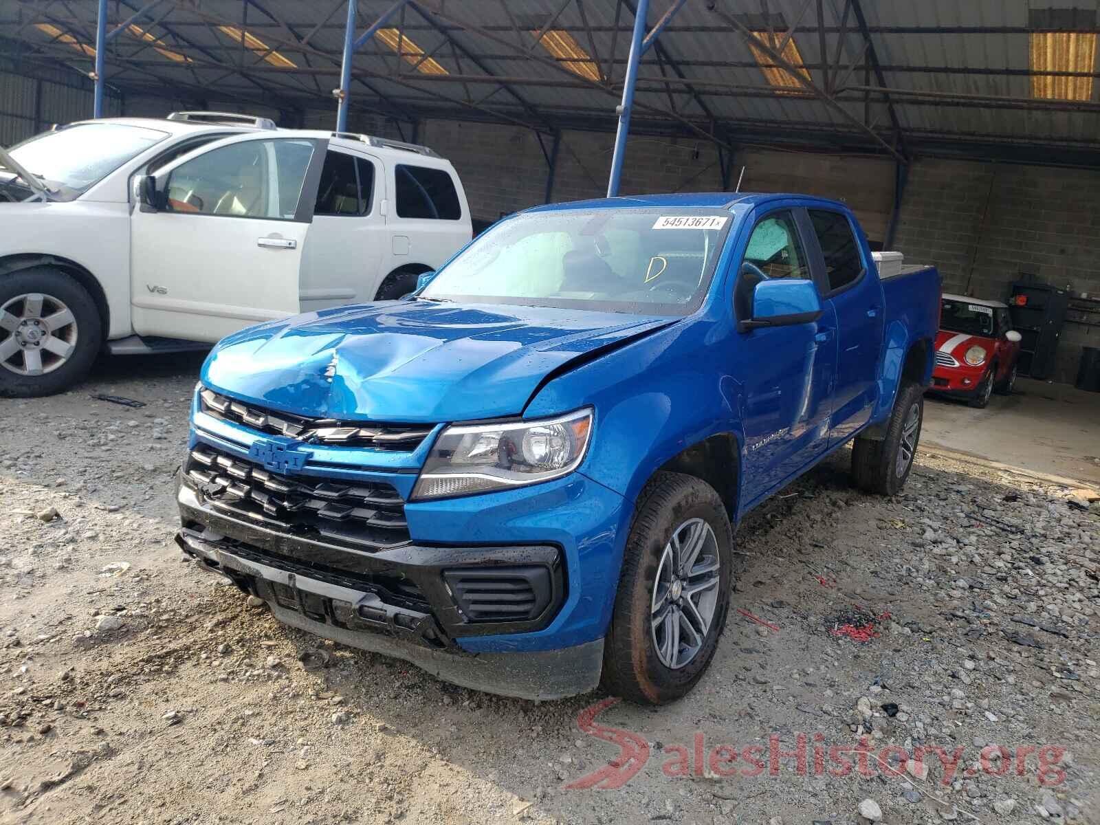 1GCGSBEA9M1157919 2021 CHEVROLET COLORADO