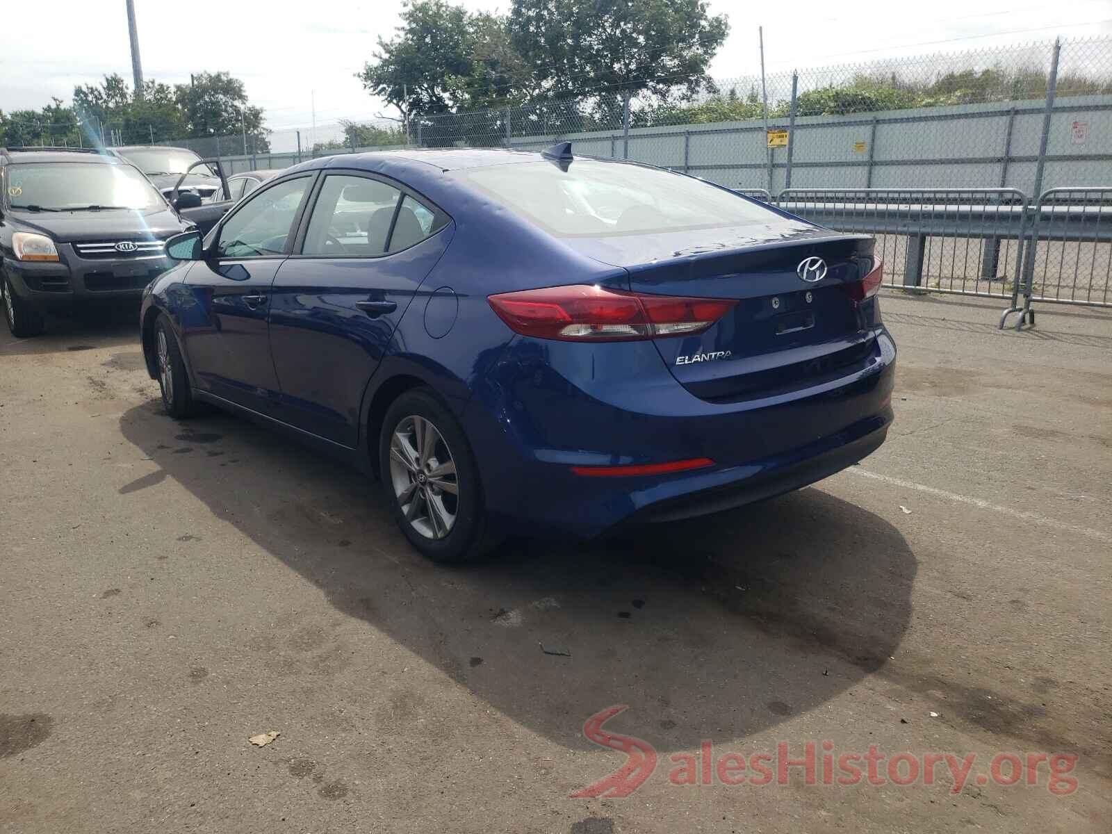 5NPD84LF2HH147596 2017 HYUNDAI ELANTRA