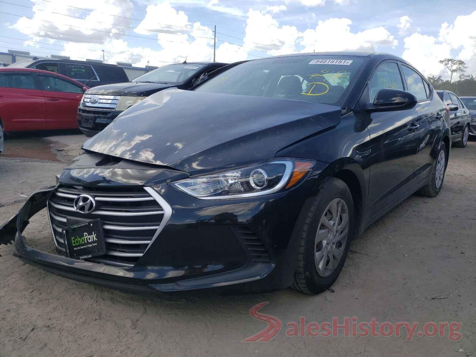 5NPD74LF1JH266961 2018 HYUNDAI ELANTRA