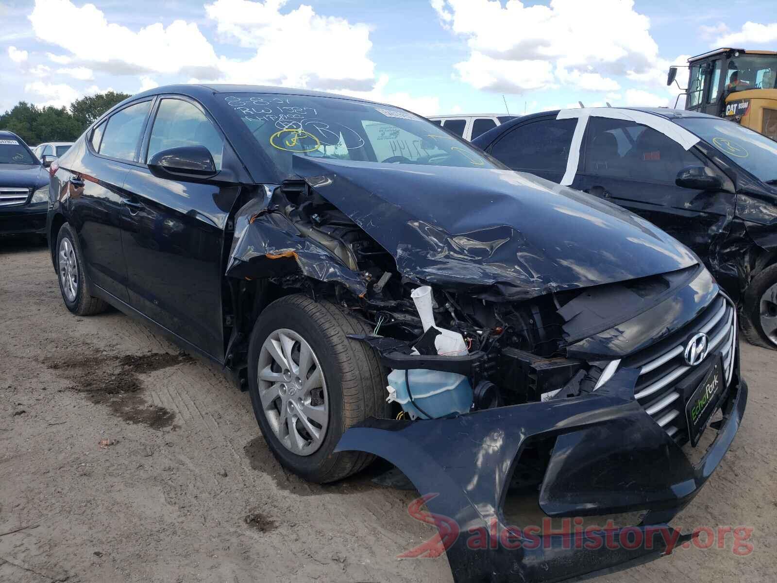 5NPD74LF1JH266961 2018 HYUNDAI ELANTRA