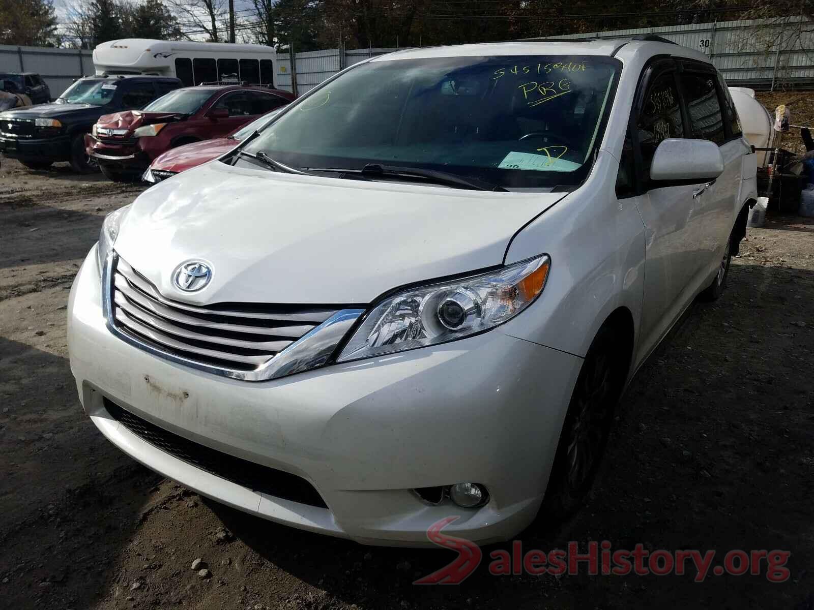 5TDYK3DC2GS702556 2016 TOYOTA SIENNA