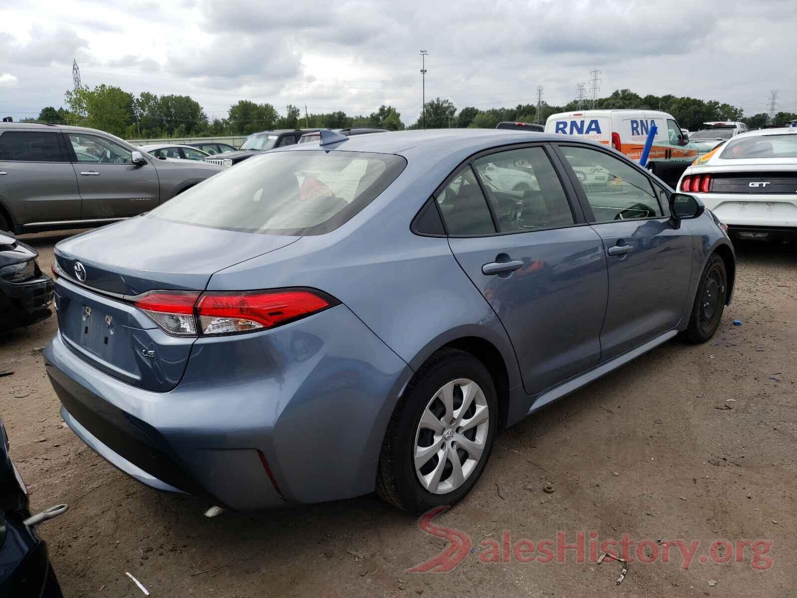 JTDEPRAE5LJ032845 2020 TOYOTA COROLLA