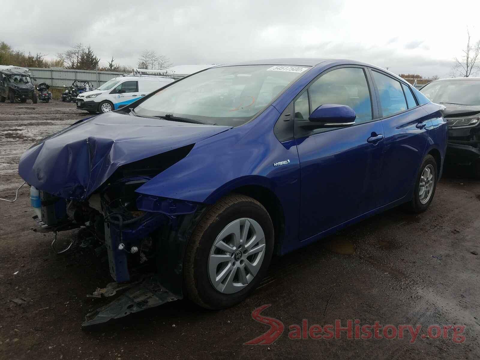 JTDKBRFU3G3515696 2016 TOYOTA PRIUS