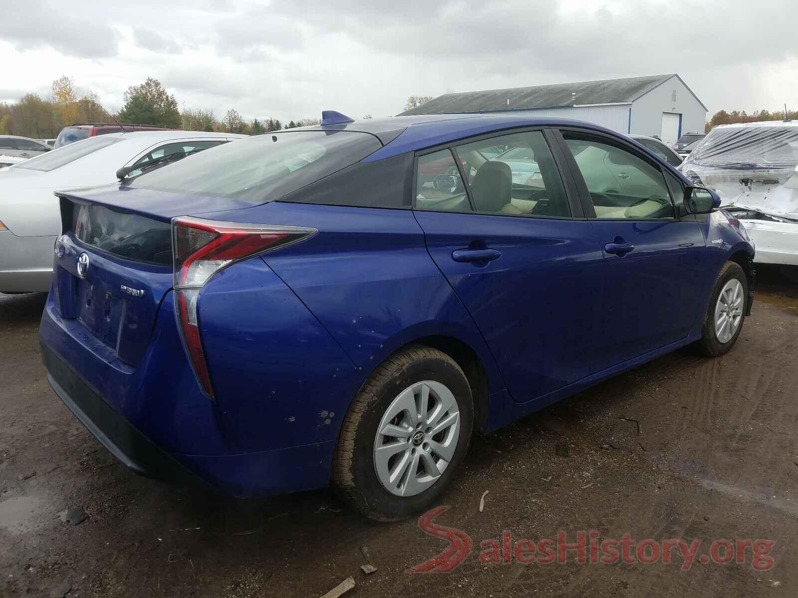 JTDKBRFU3G3515696 2016 TOYOTA PRIUS