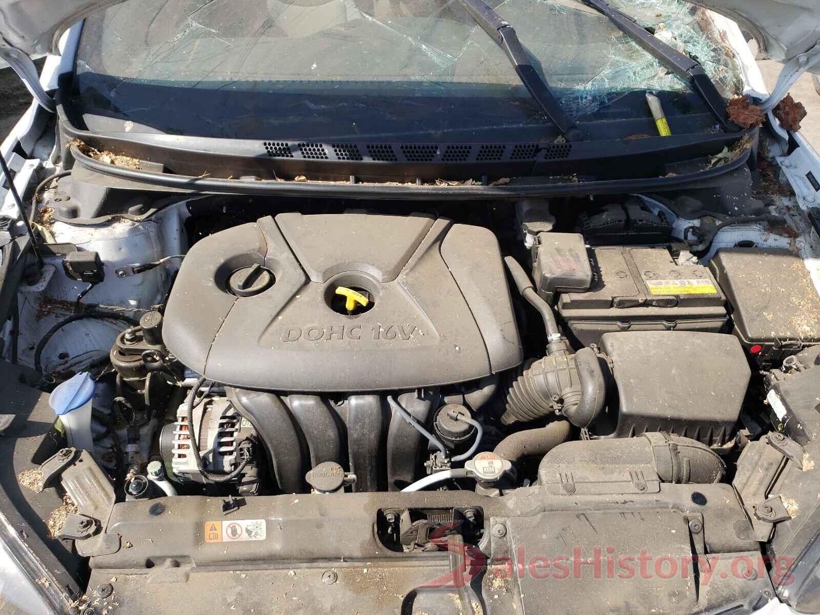 5NPDH4AE9GH755186 2016 HYUNDAI ELANTRA