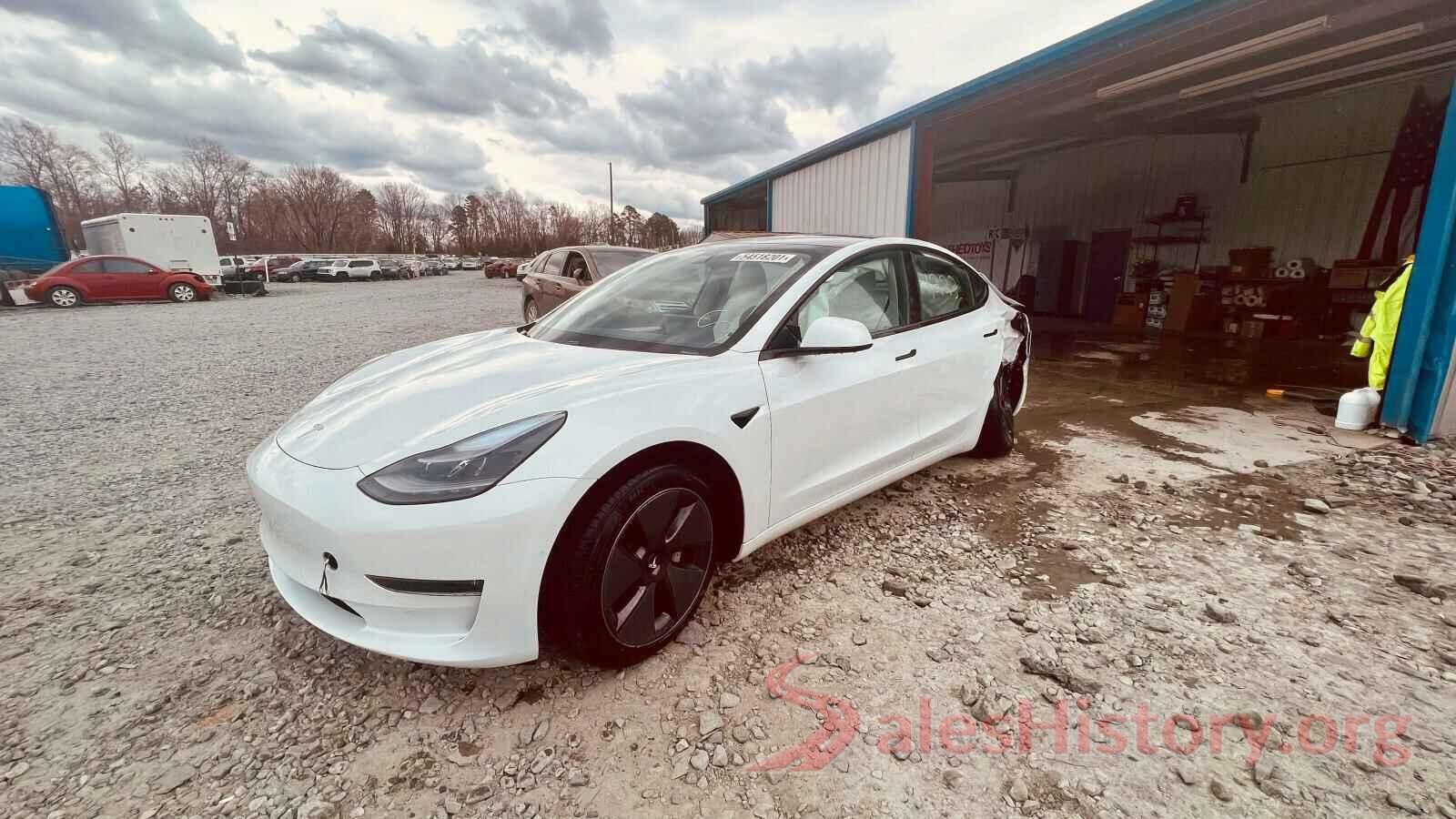 5YJ3E1EB8MF993026 2021 TESLA MODEL 3