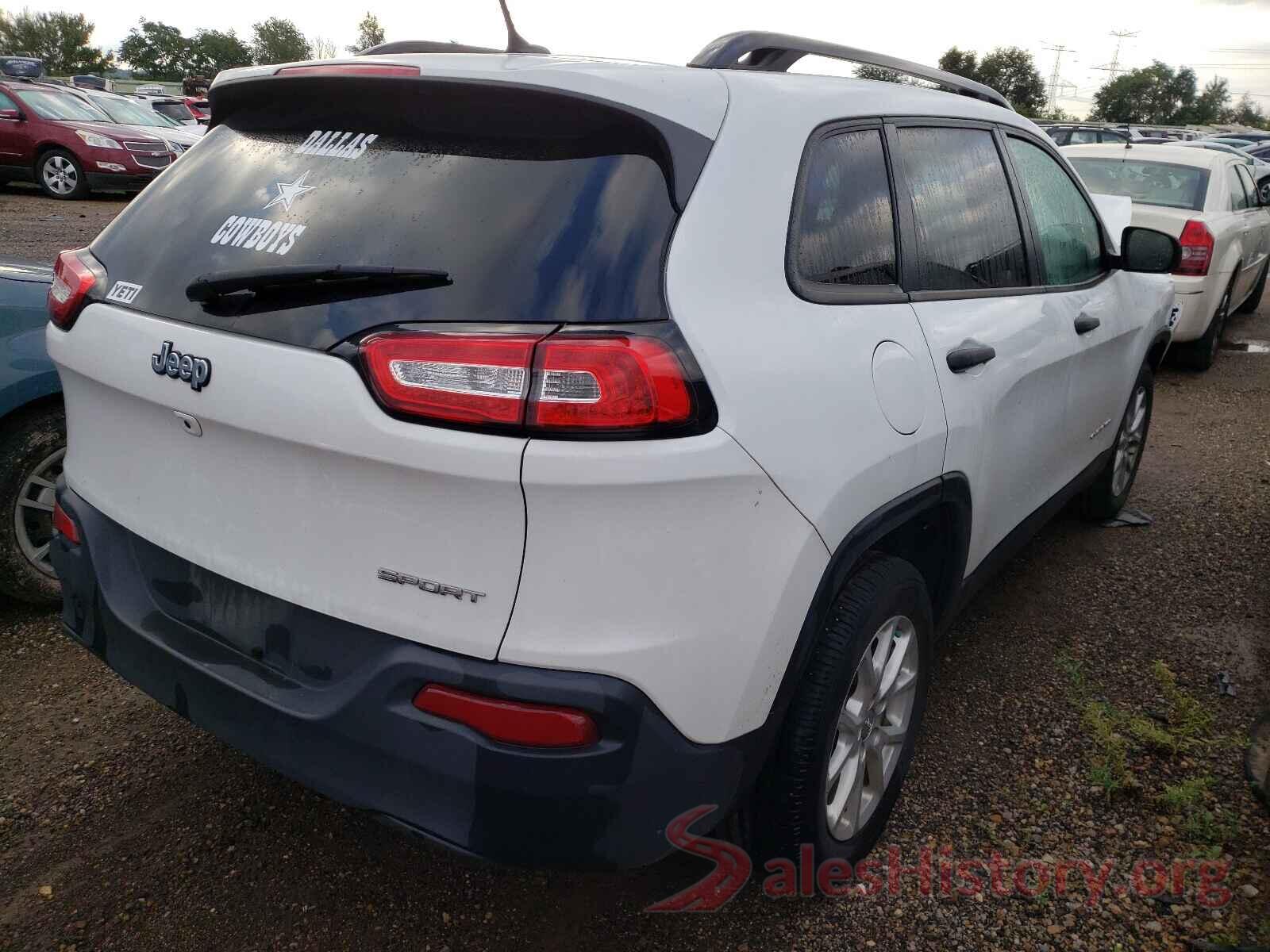 1C4PJLAB7GW230140 2016 JEEP CHEROKEE