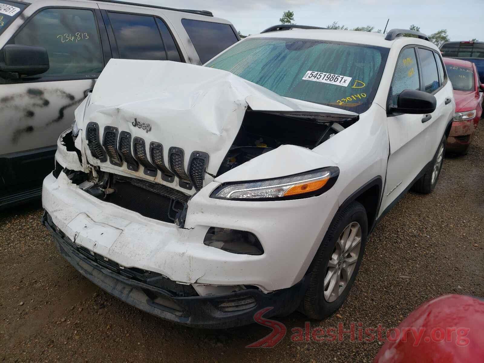 1C4PJLAB7GW230140 2016 JEEP CHEROKEE