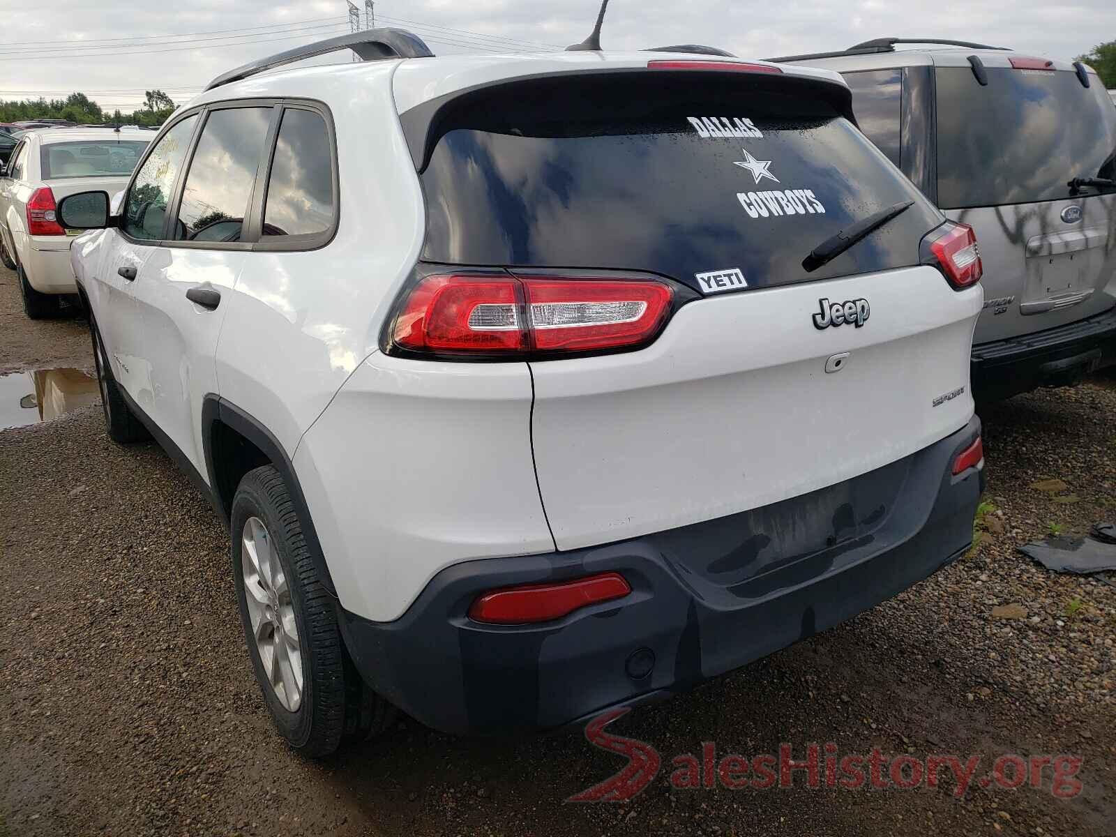 1C4PJLAB7GW230140 2016 JEEP CHEROKEE