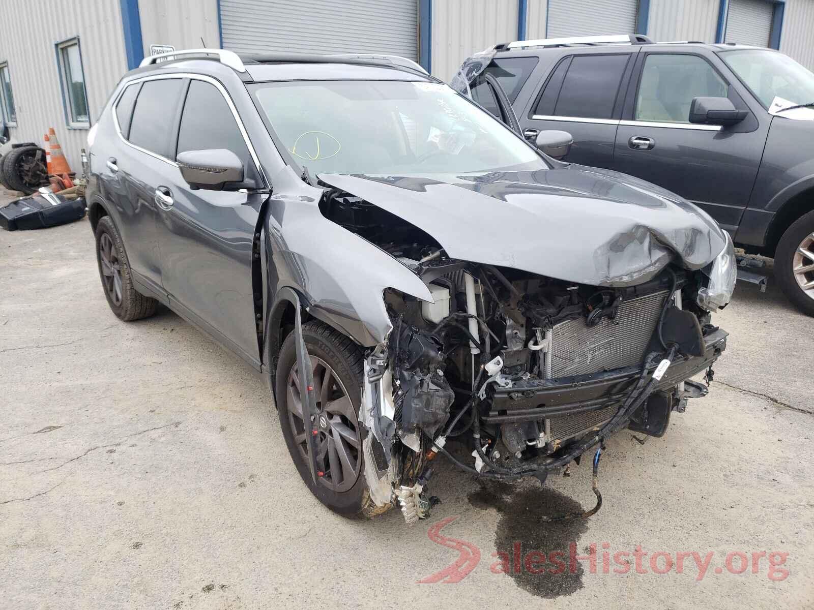 5N1AT2MT3GC845795 2016 NISSAN ROGUE