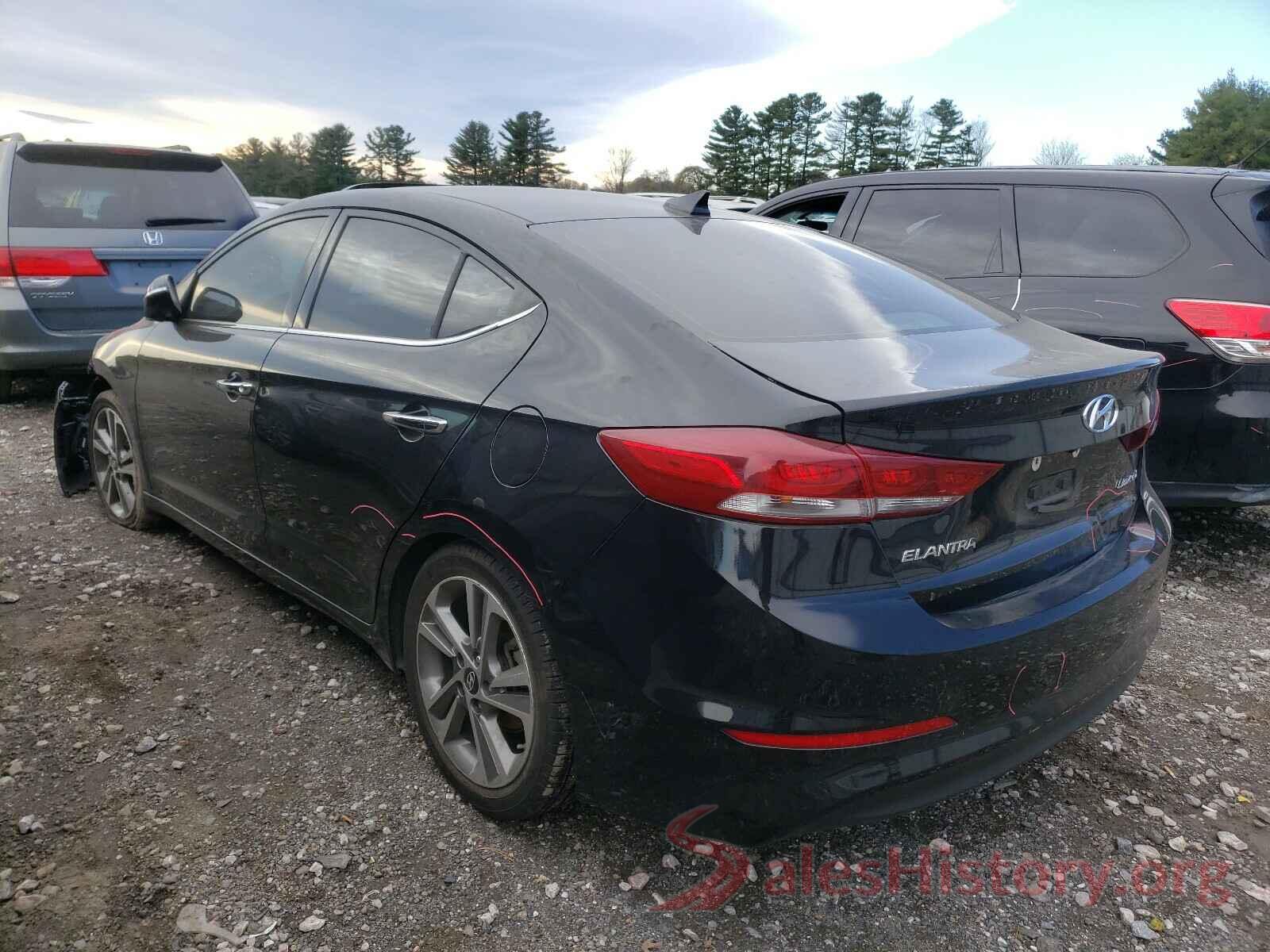 5NPD84LF5HH061019 2017 HYUNDAI ELANTRA