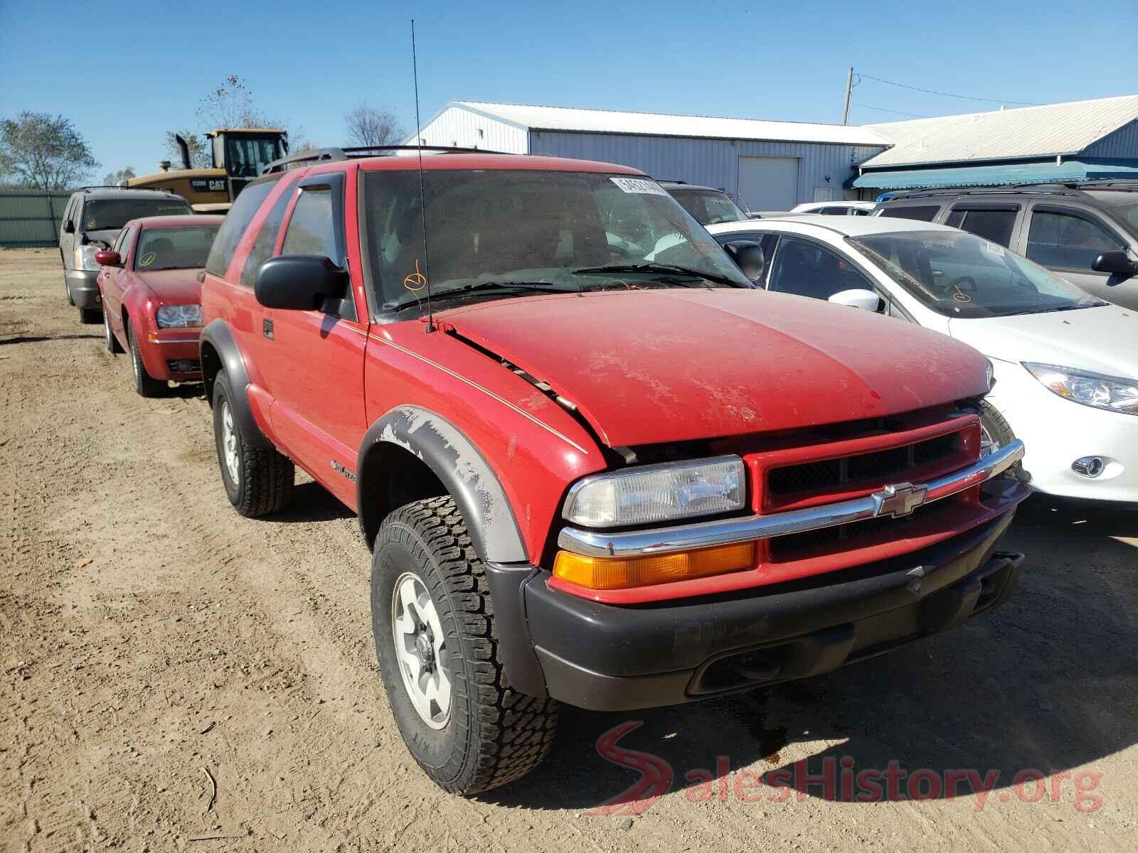 1GNCT18W91K125594 2001 CHEVROLET BLAZER