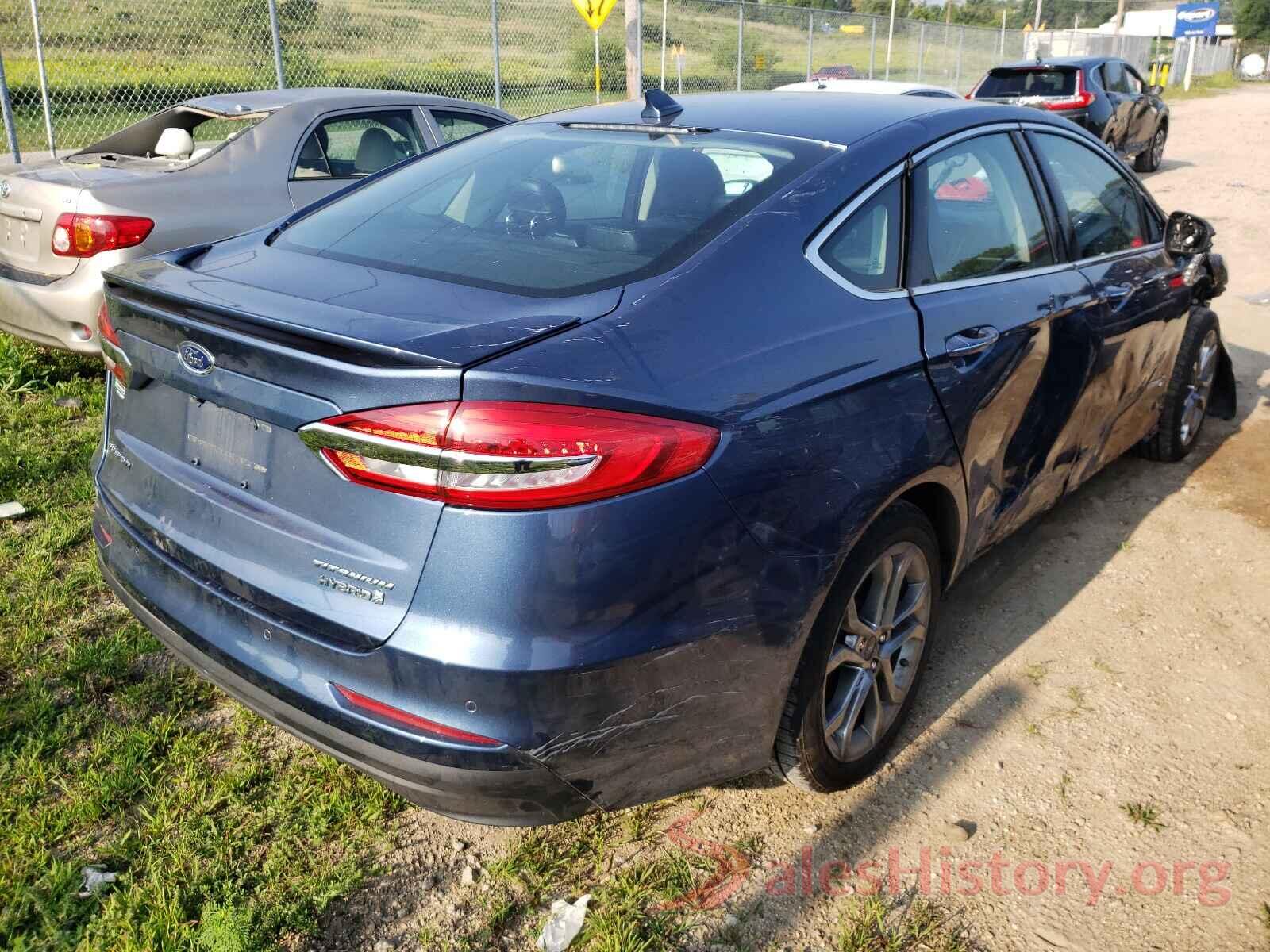 3FA6P0RU7KR259332 2019 FORD FUSION