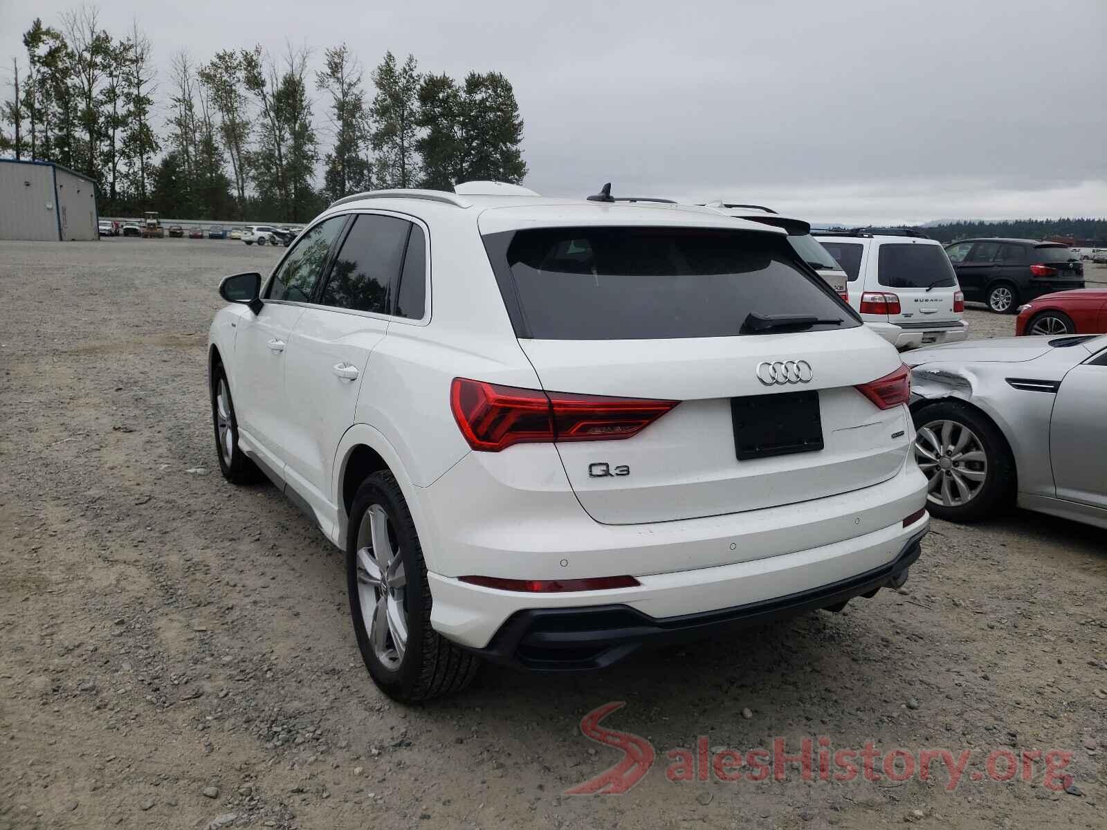 WA1DECF38L1122801 2020 AUDI Q3