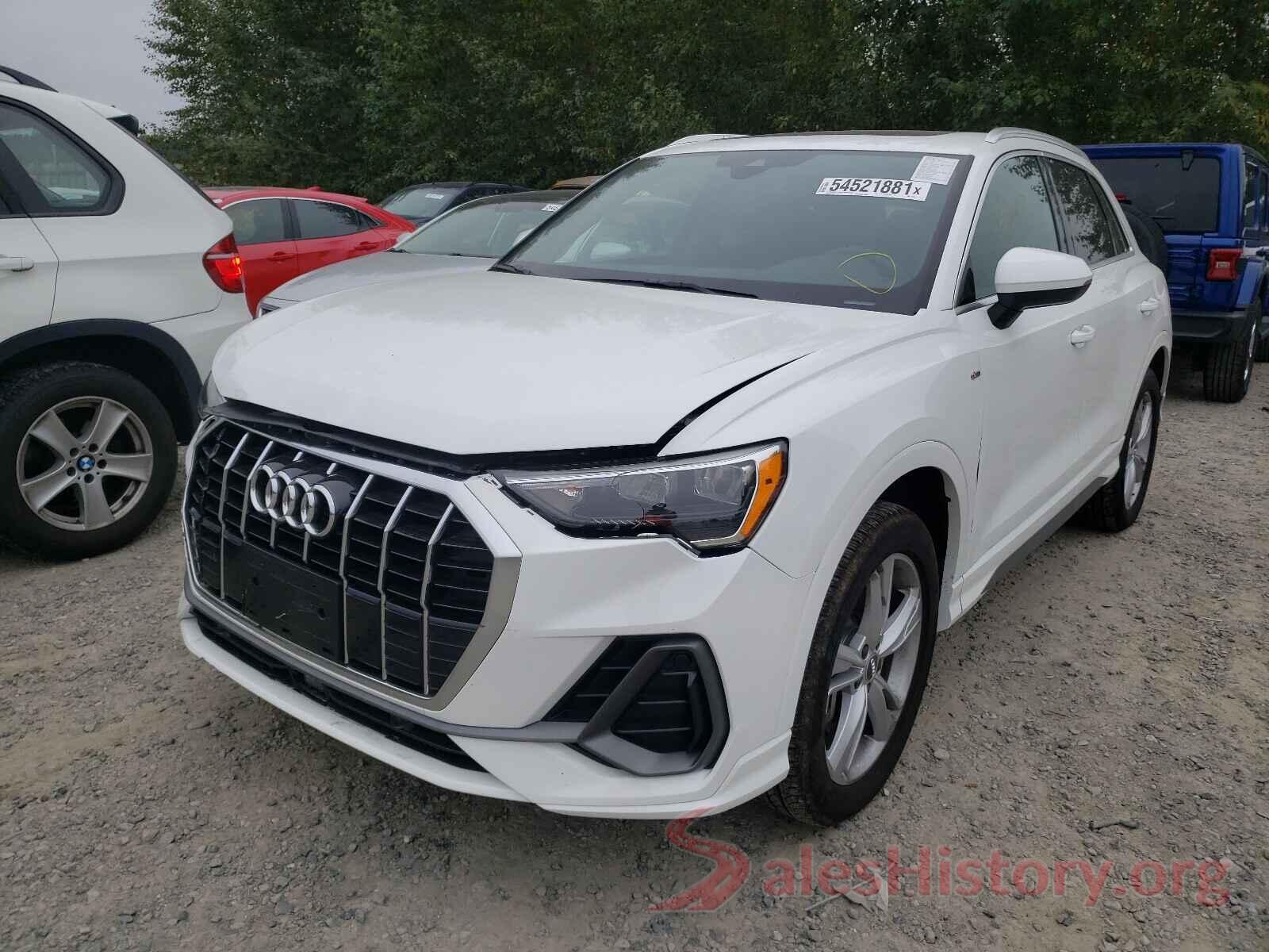 WA1DECF38L1122801 2020 AUDI Q3