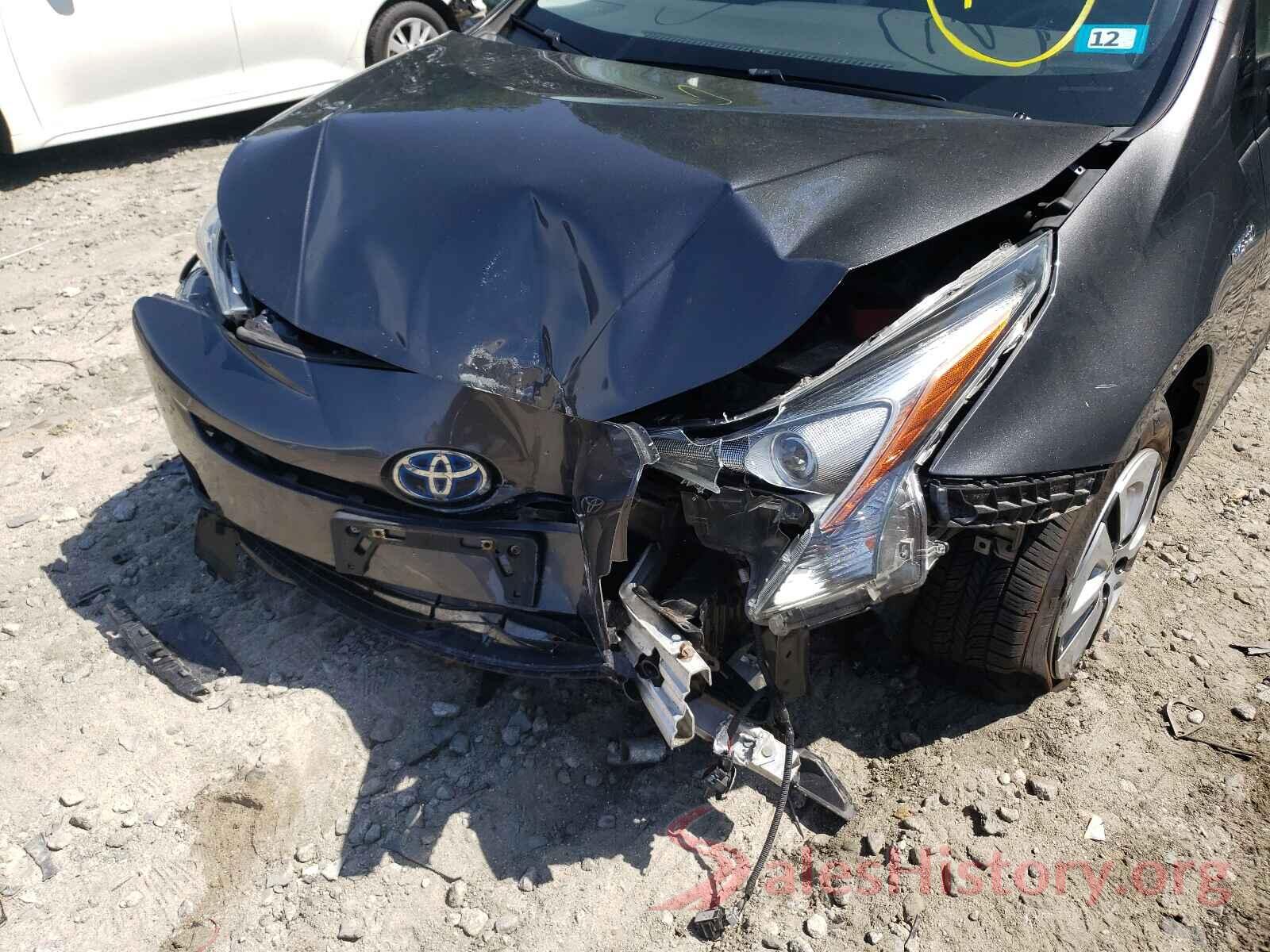 JTDKBRFU0J3064959 2018 TOYOTA PRIUS