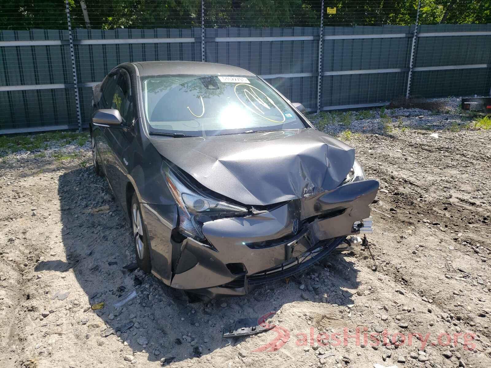 JTDKBRFU0J3064959 2018 TOYOTA PRIUS