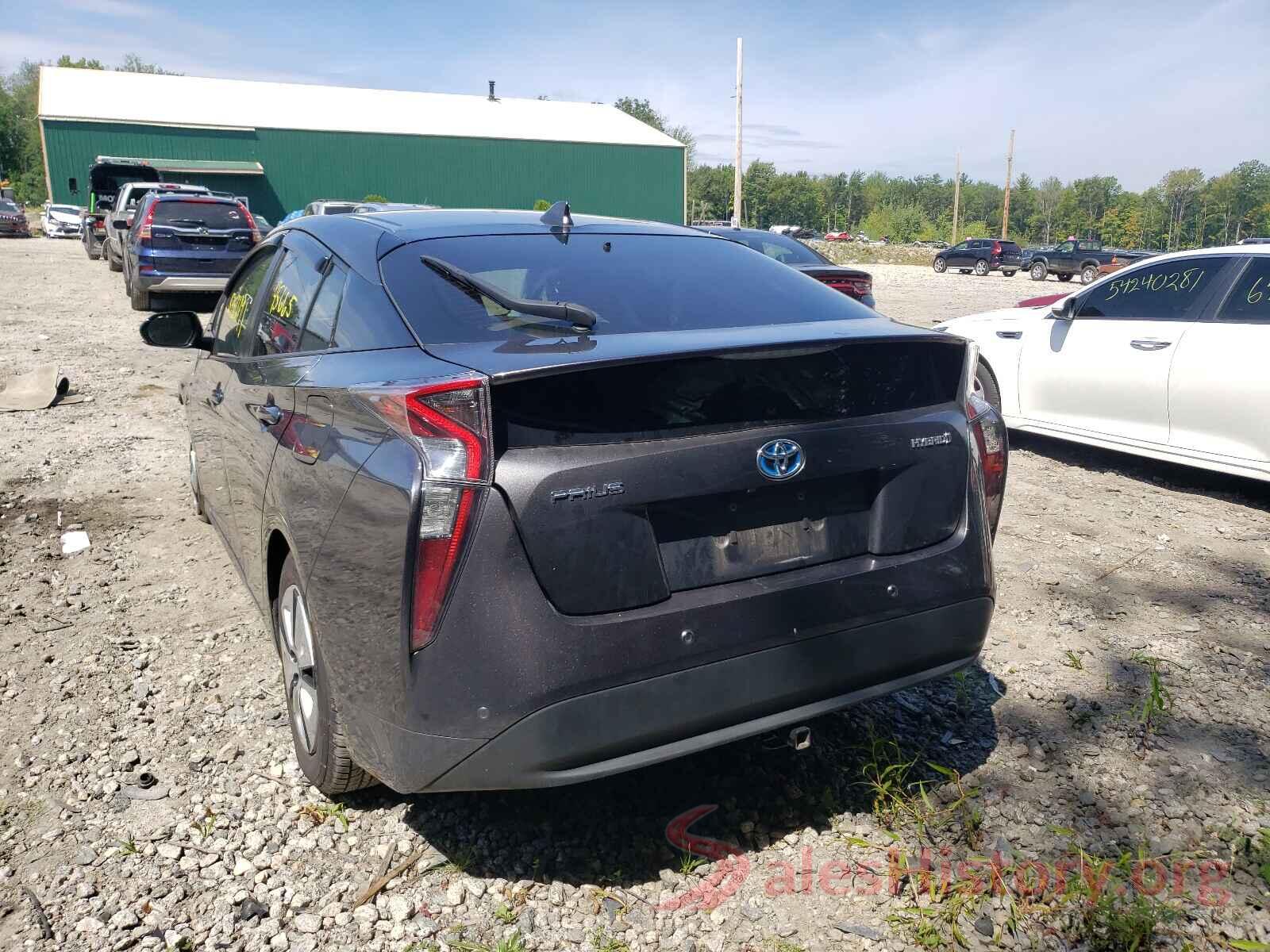 JTDKBRFU0J3064959 2018 TOYOTA PRIUS