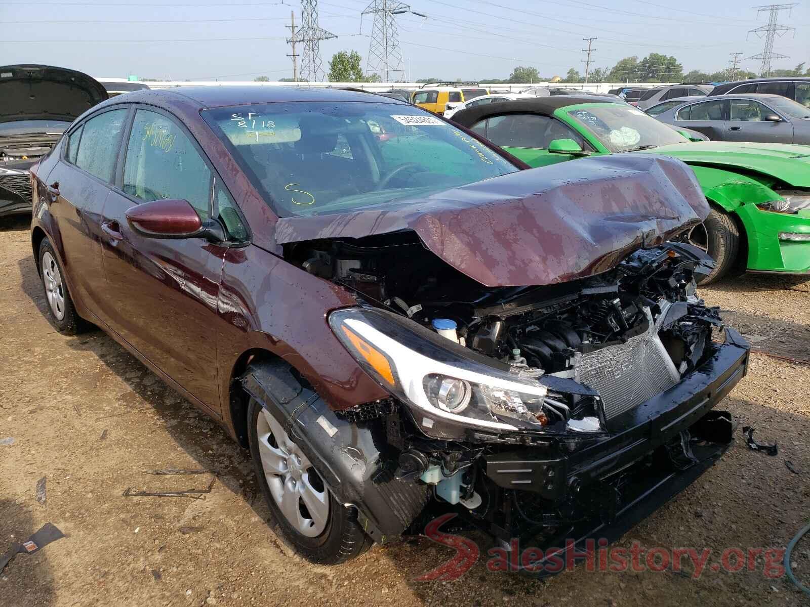 3KPFK4A70HE015219 2017 KIA FORTE