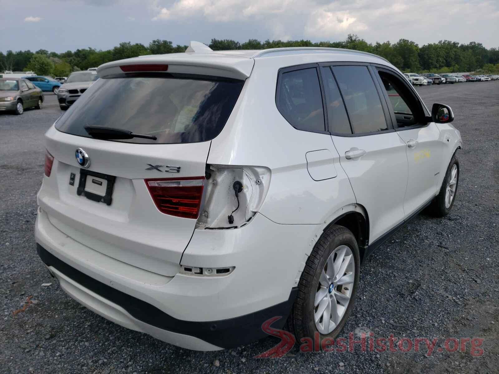 5UXWX9C5XH0D98283 2017 BMW X3