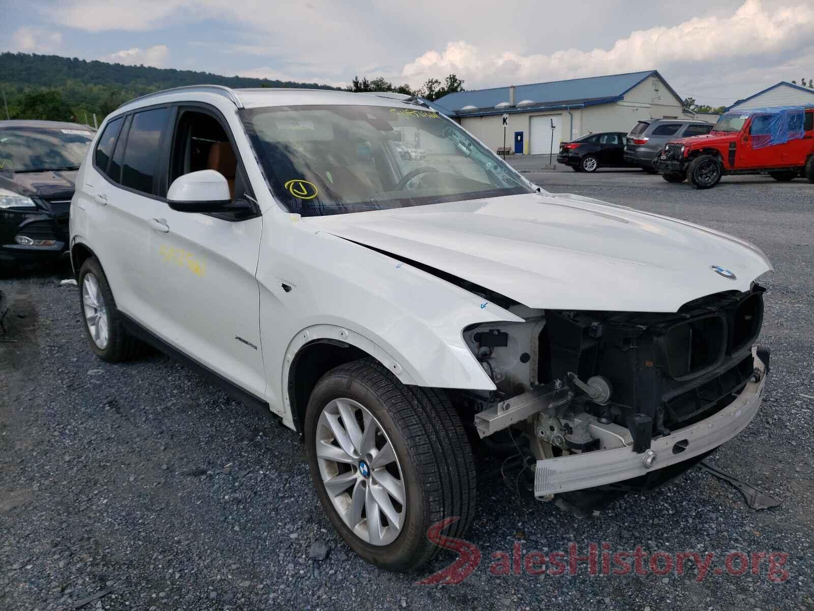 5UXWX9C5XH0D98283 2017 BMW X3