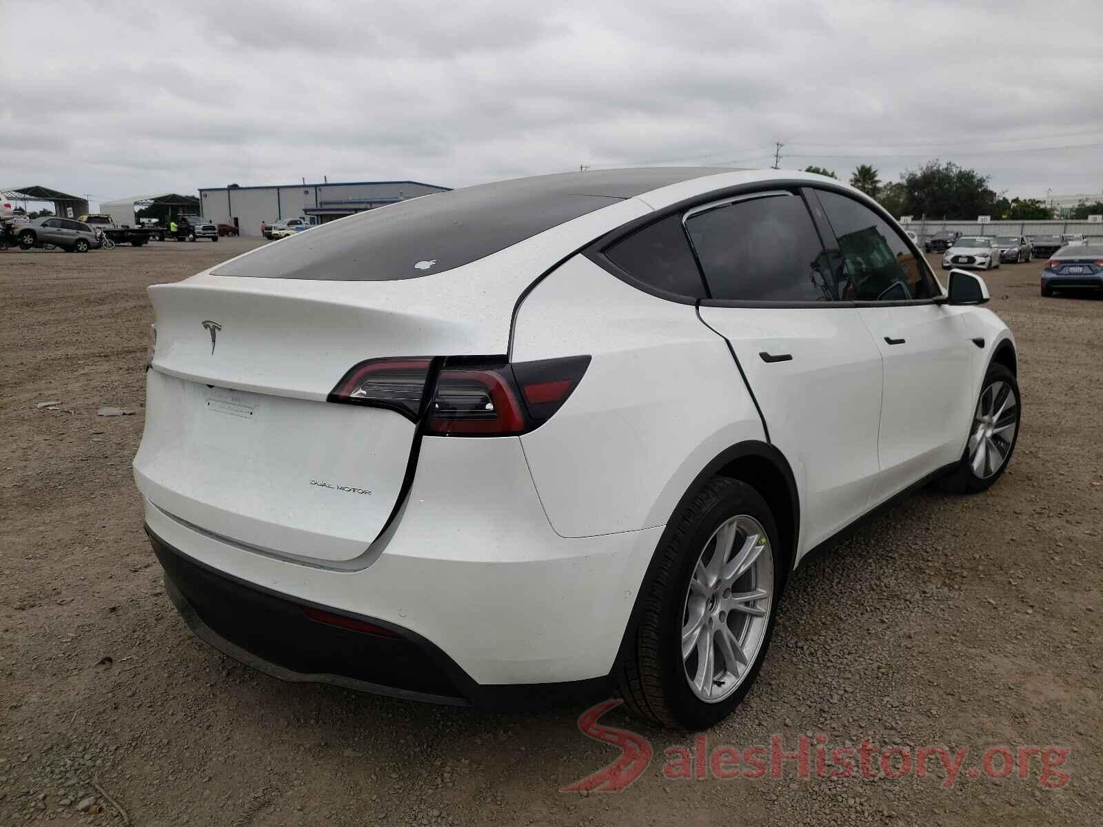 5YJYGDEE4MF188779 2021 TESLA MODEL Y