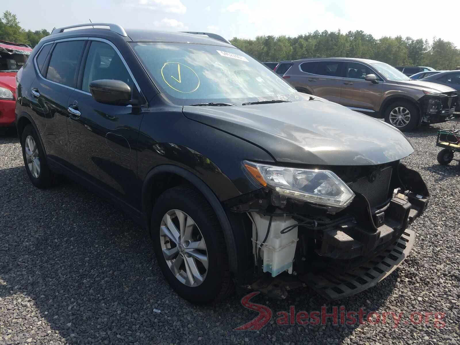 KNMAT2MV1GP727288 2016 NISSAN ROGUE