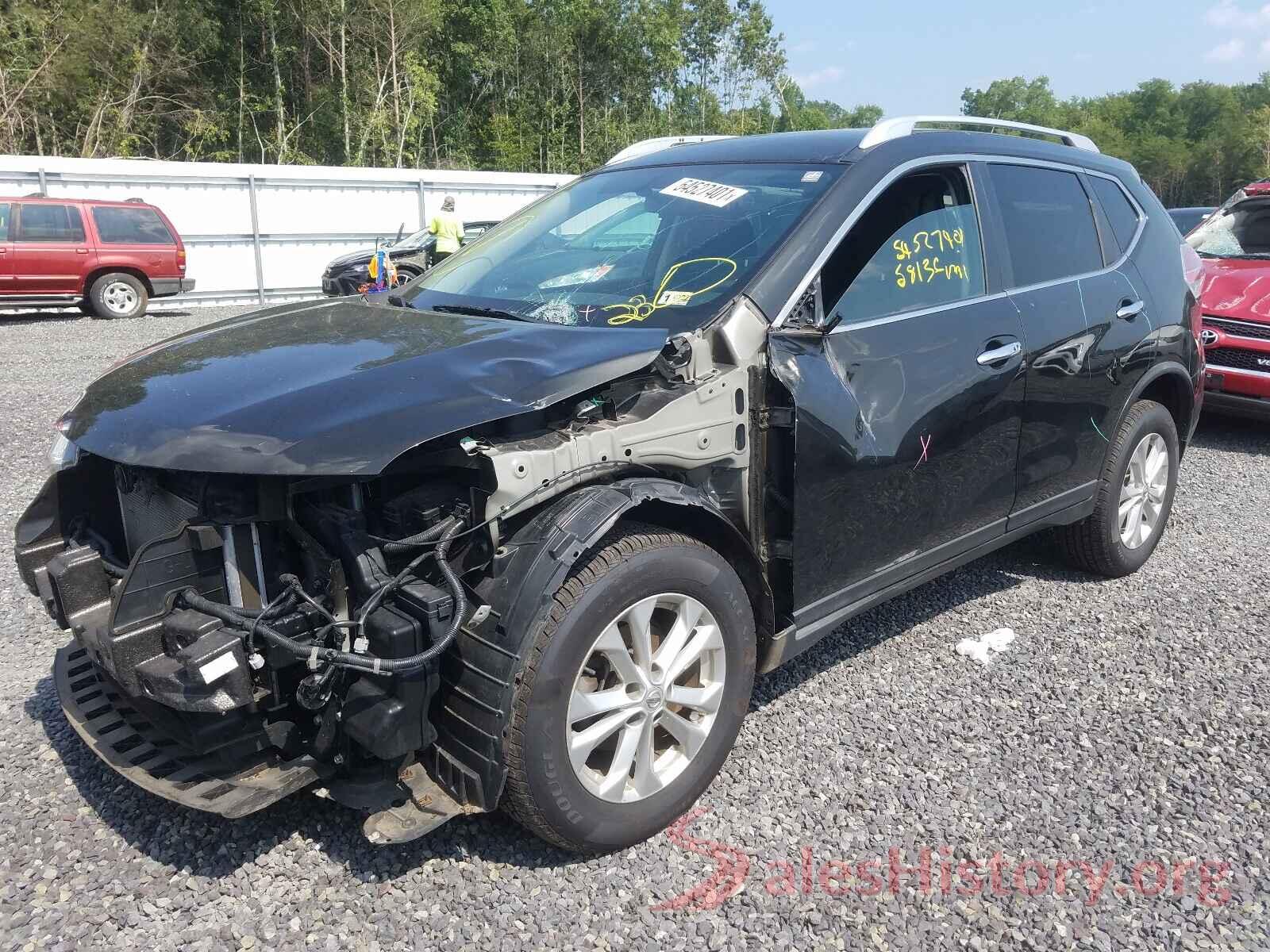 KNMAT2MV1GP727288 2016 NISSAN ROGUE