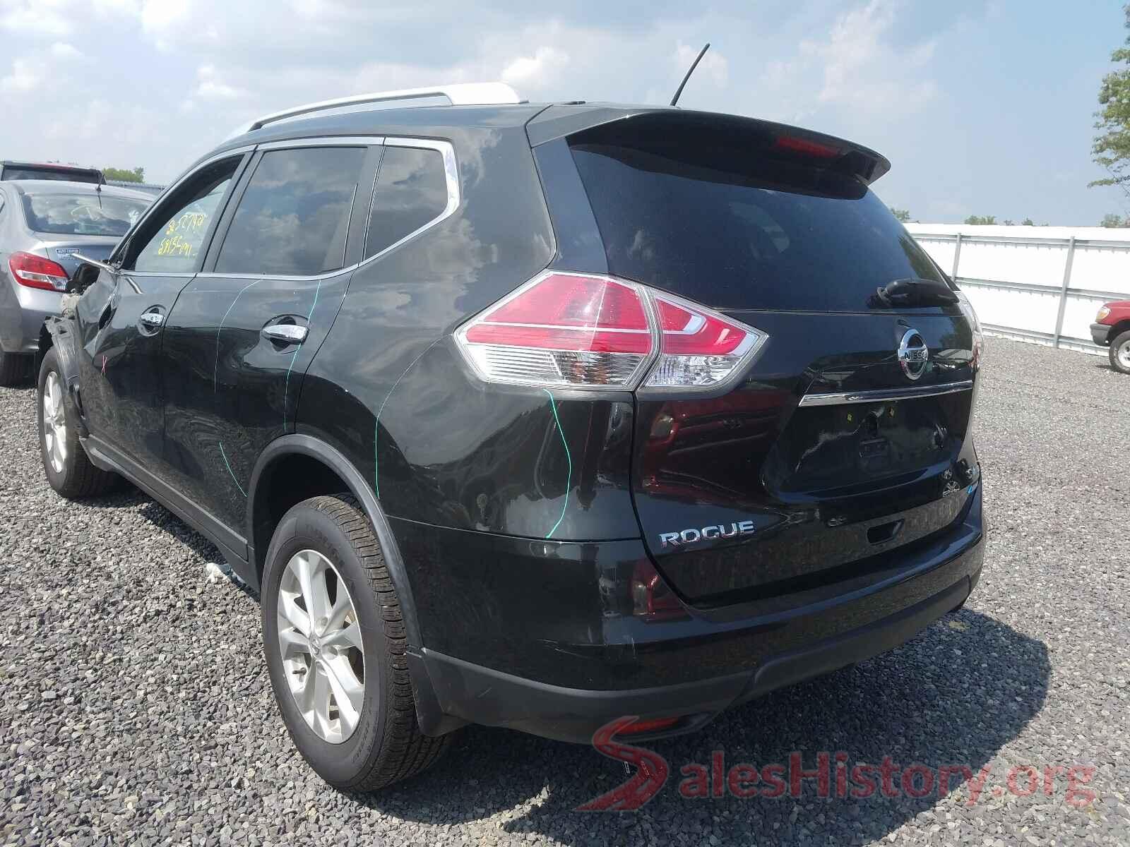 KNMAT2MV1GP727288 2016 NISSAN ROGUE