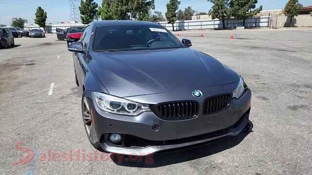 2017 BMW 4 SERIES VIN WBA4F7C38HG788377, trunk area